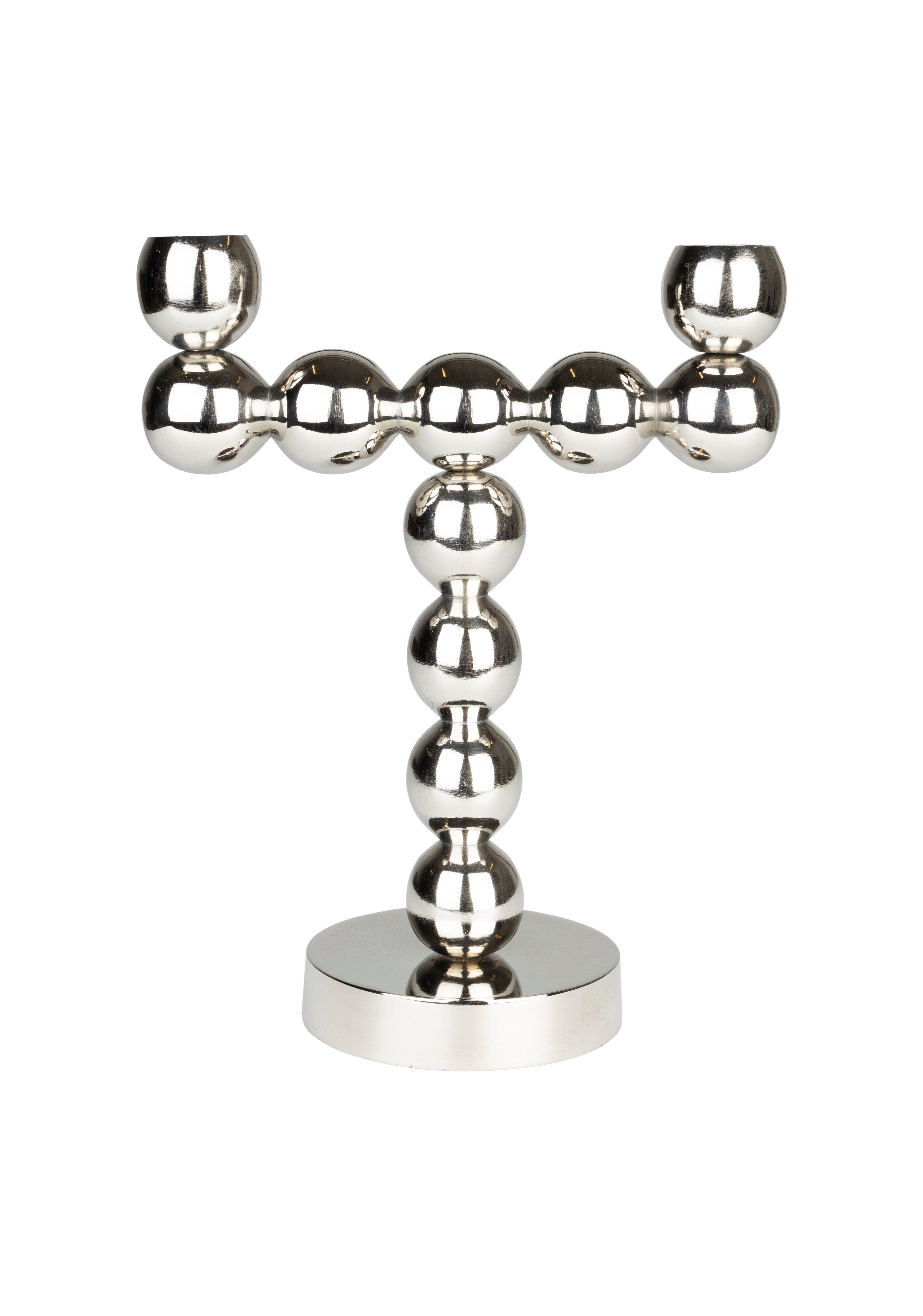 Świecznik BUBBLES TWO chrom Zuiver Eye on Design