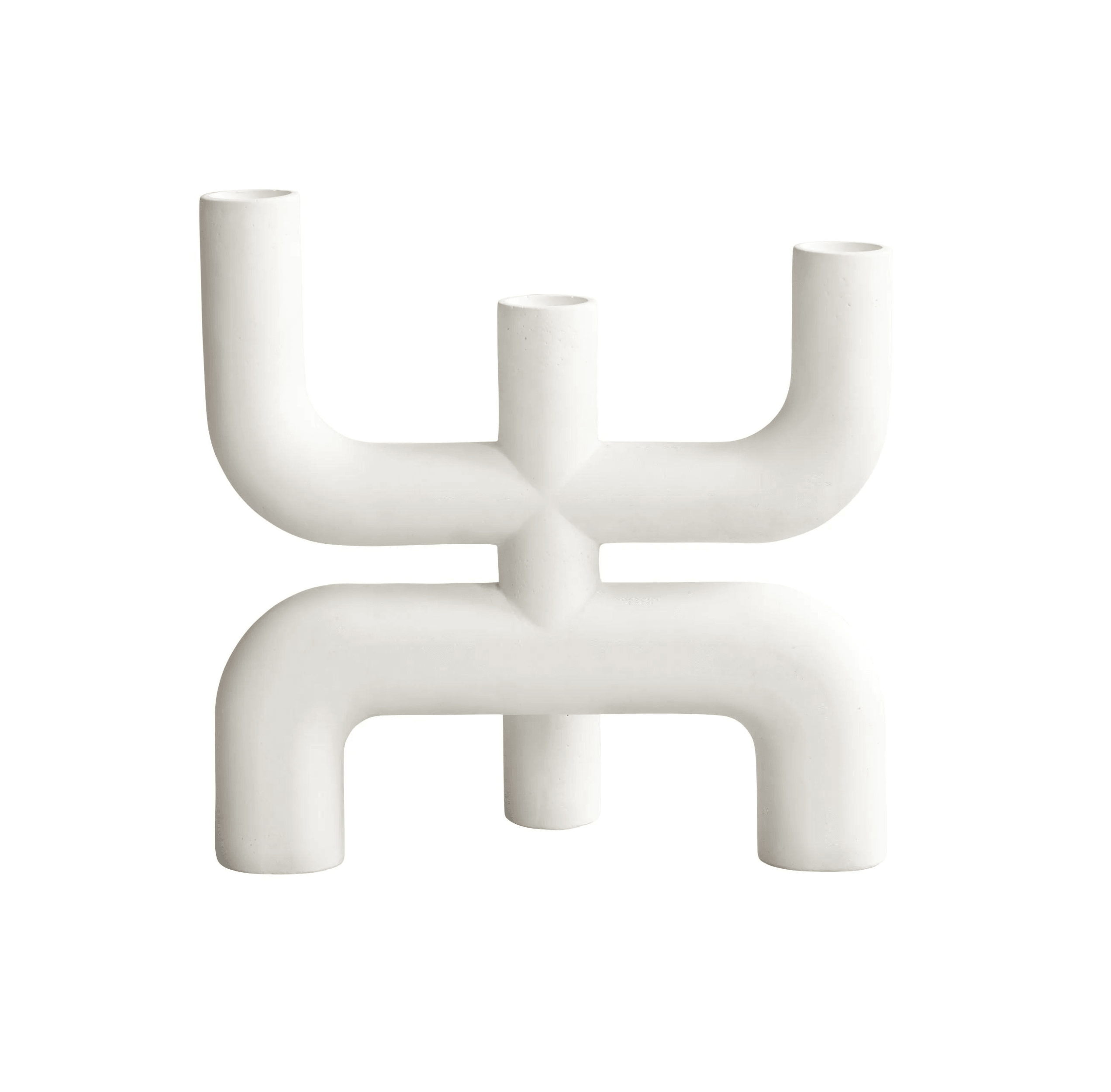 Świecznik COBRA biały 101 Copenhagen Eye on Design