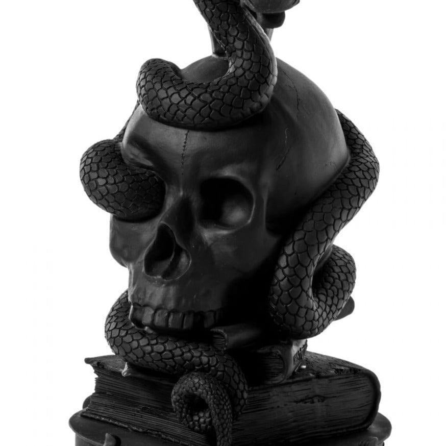 Świecznik GIANT BURLESQUE SKULL czarny Seletti Eye on Design