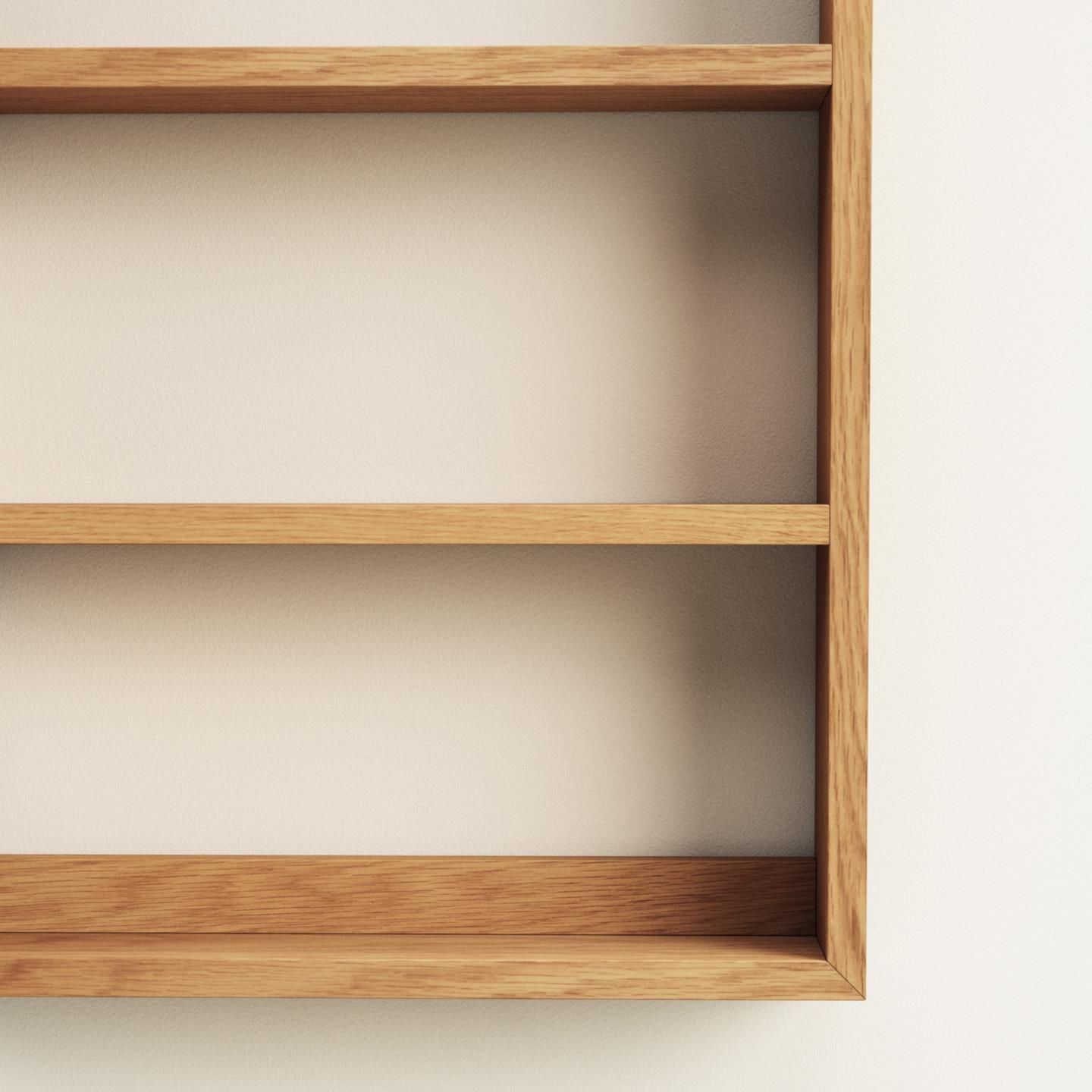 Szafka łazienkowa PLUBIA lite drewno tekowe La Forma Eye on Design