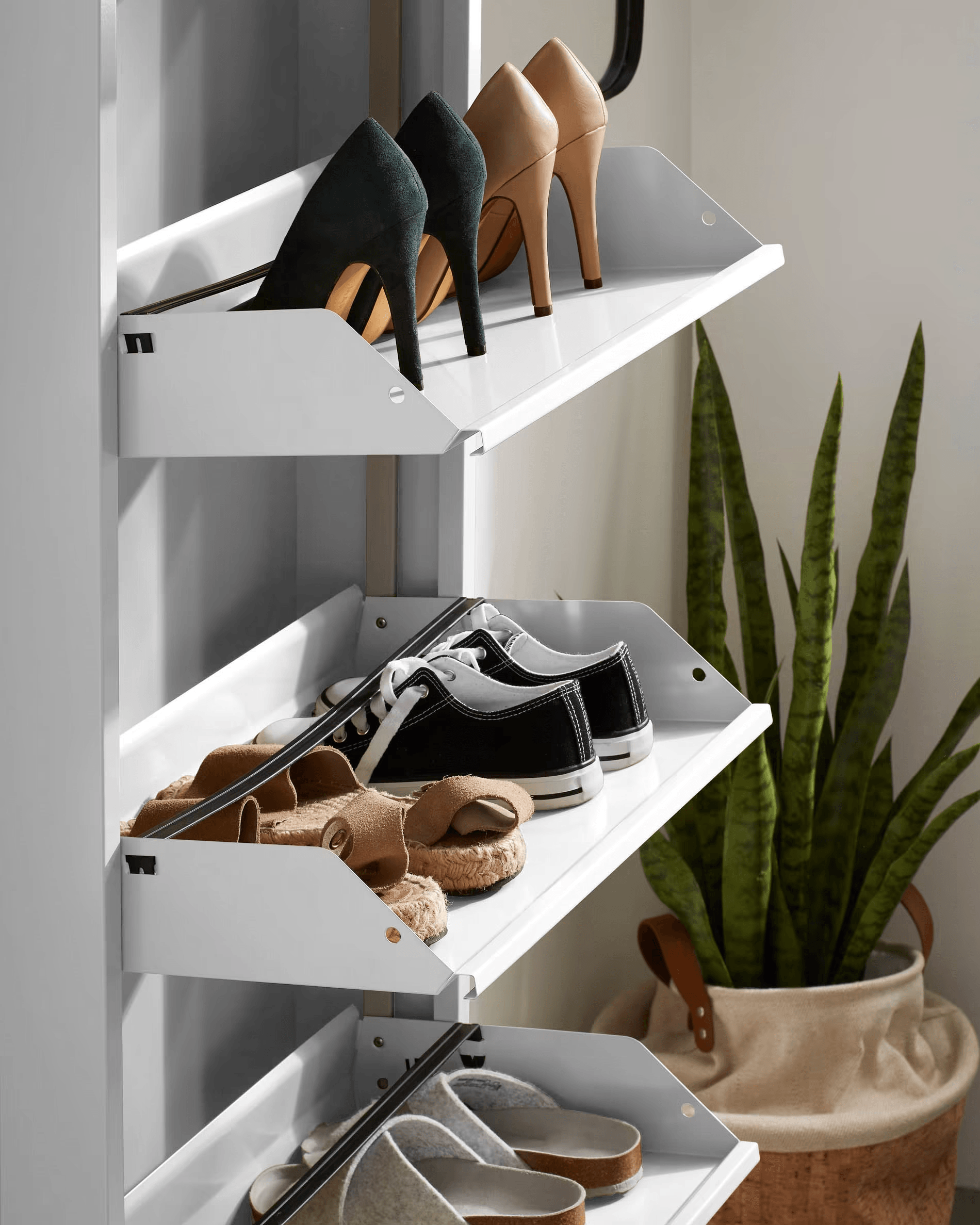 Szafka na buty ODE biały – Kave Home
