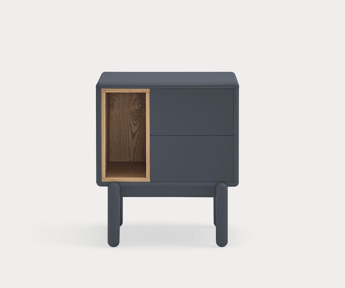 Szafka nocna CORVO antracytowy Teulat Eye on Design