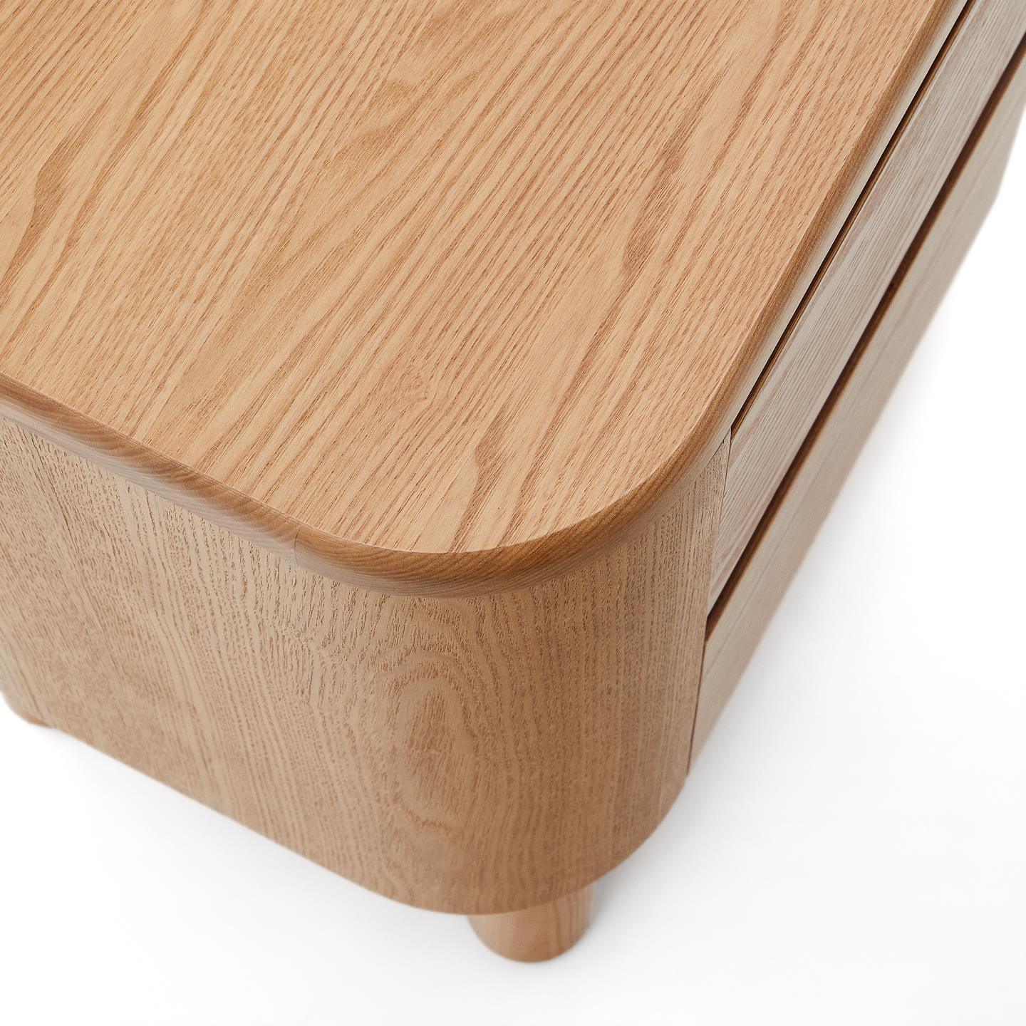 Szafka nocna SALAYA sklejka jesionowa La Forma Eye on Design