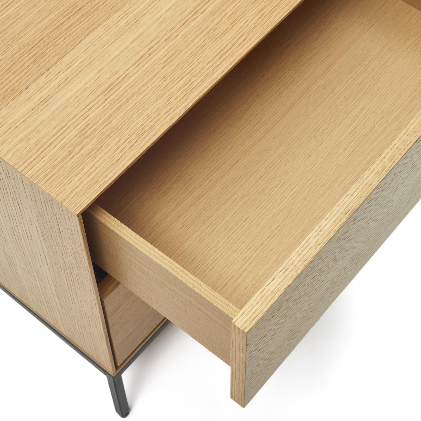 Szafka nocna VEDRANA fornir dębowy La Forma Eye on Design