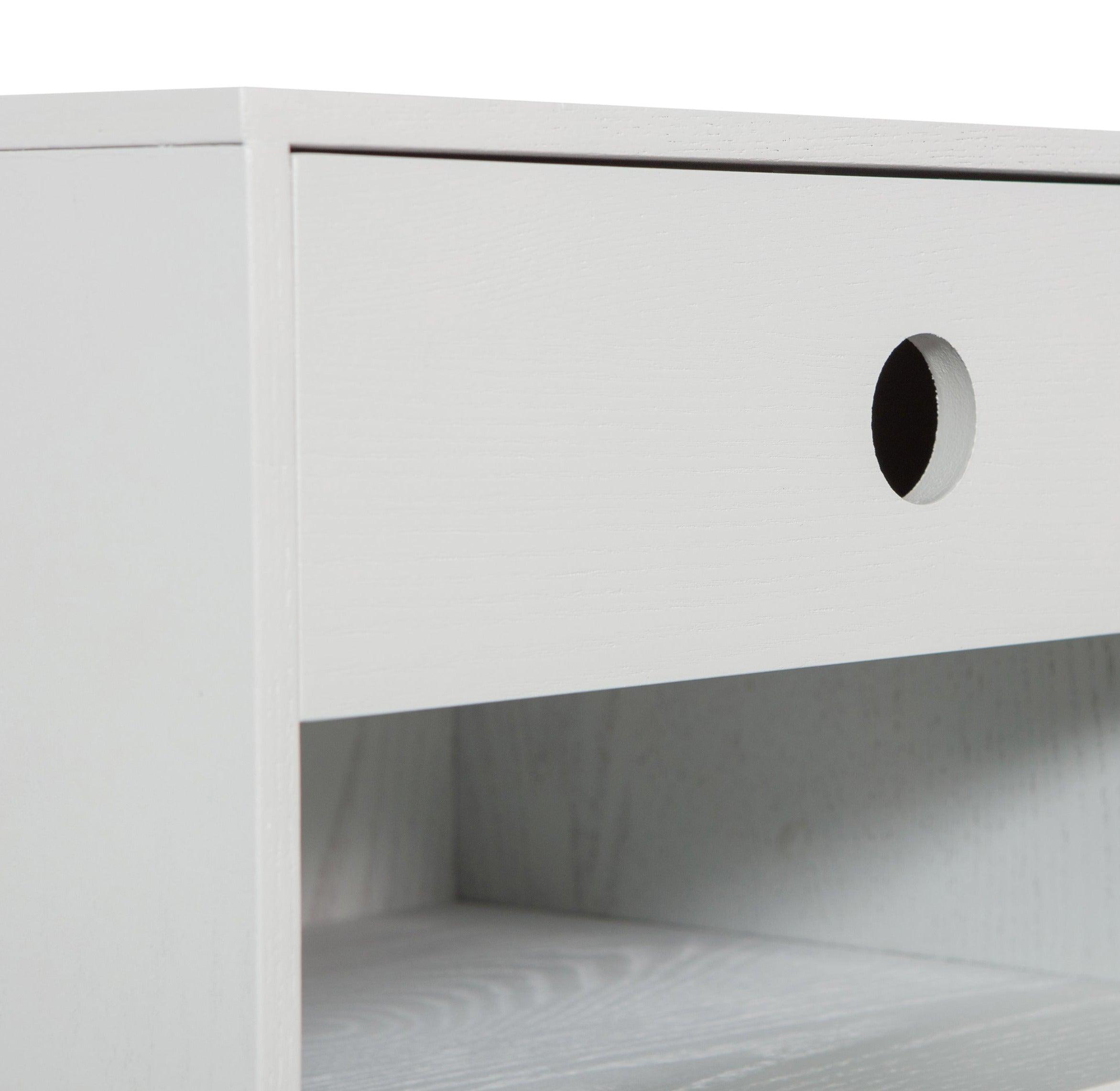 Szafka nocna wisząca NANCY popielaty Woood Eye on Design