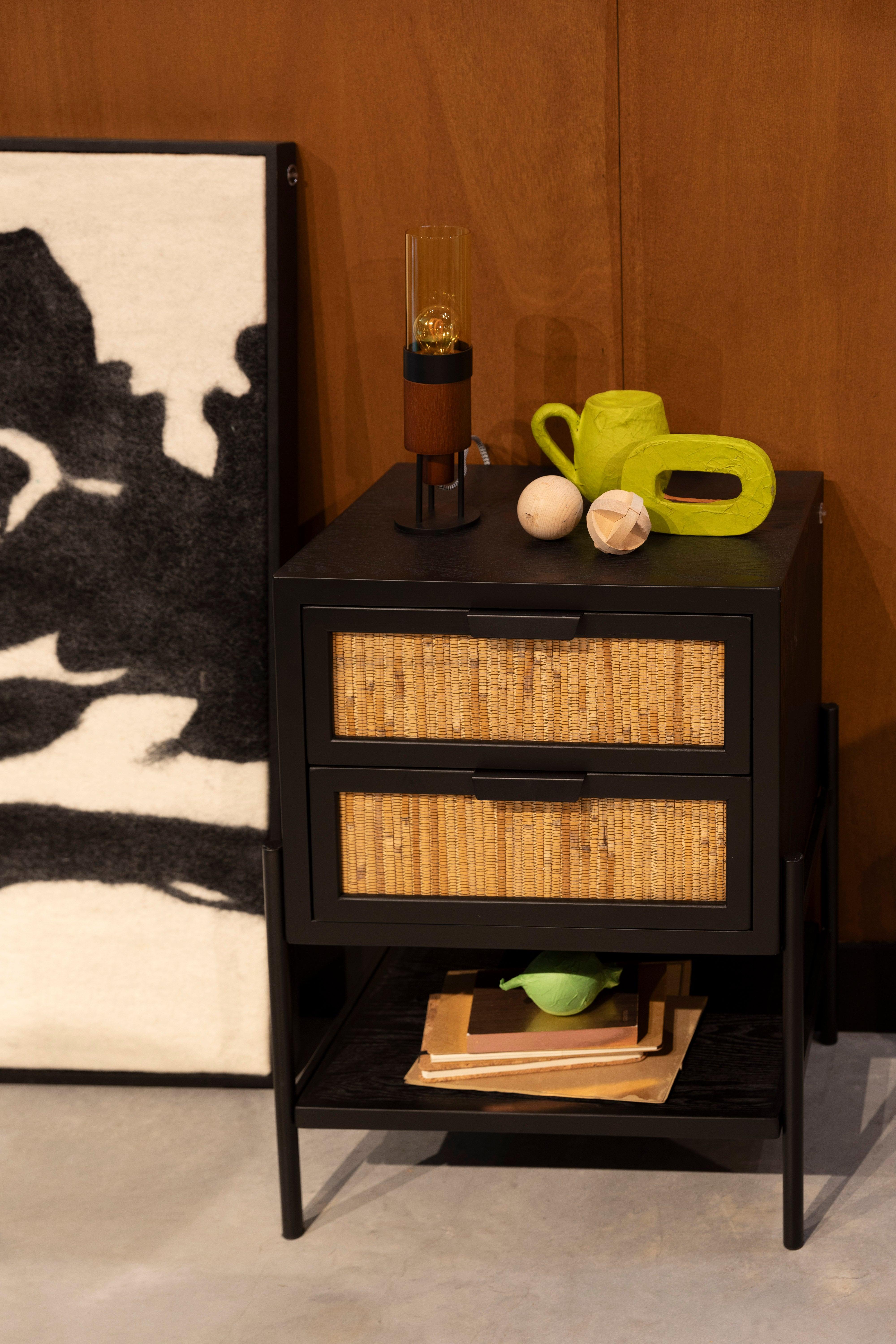Yasu Bed Side Table Black Dutchbone Eye on Design