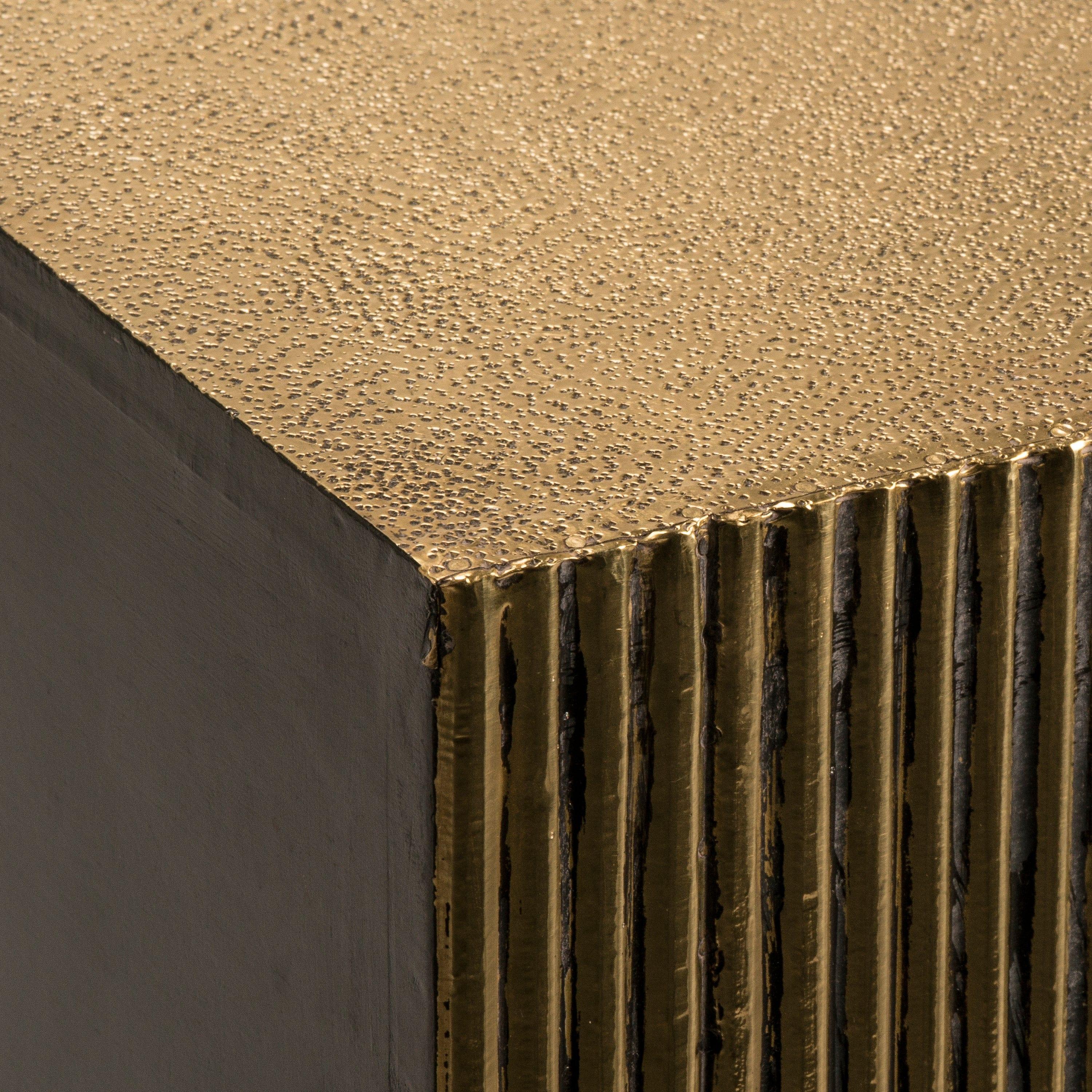 Szafka RIBBEL złoty Pols Potten Eye on Design