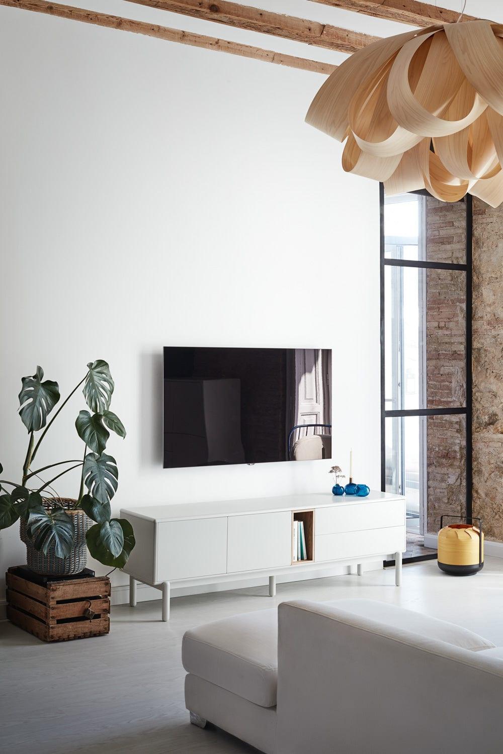 Szafka RTV CORVO kremowy Teulat Eye on Design