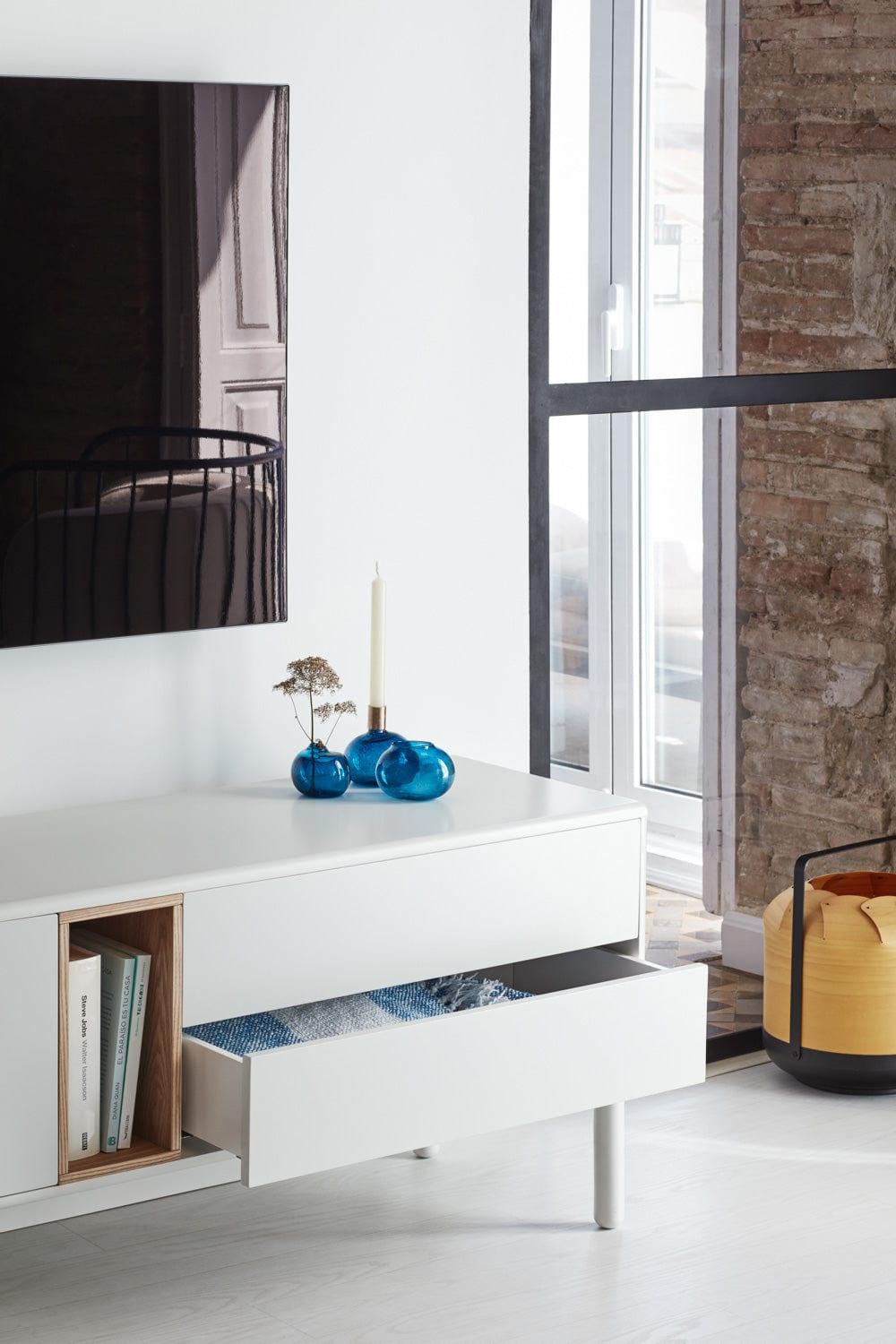 Szafka RTV CORVO kremowy Teulat Eye on Design