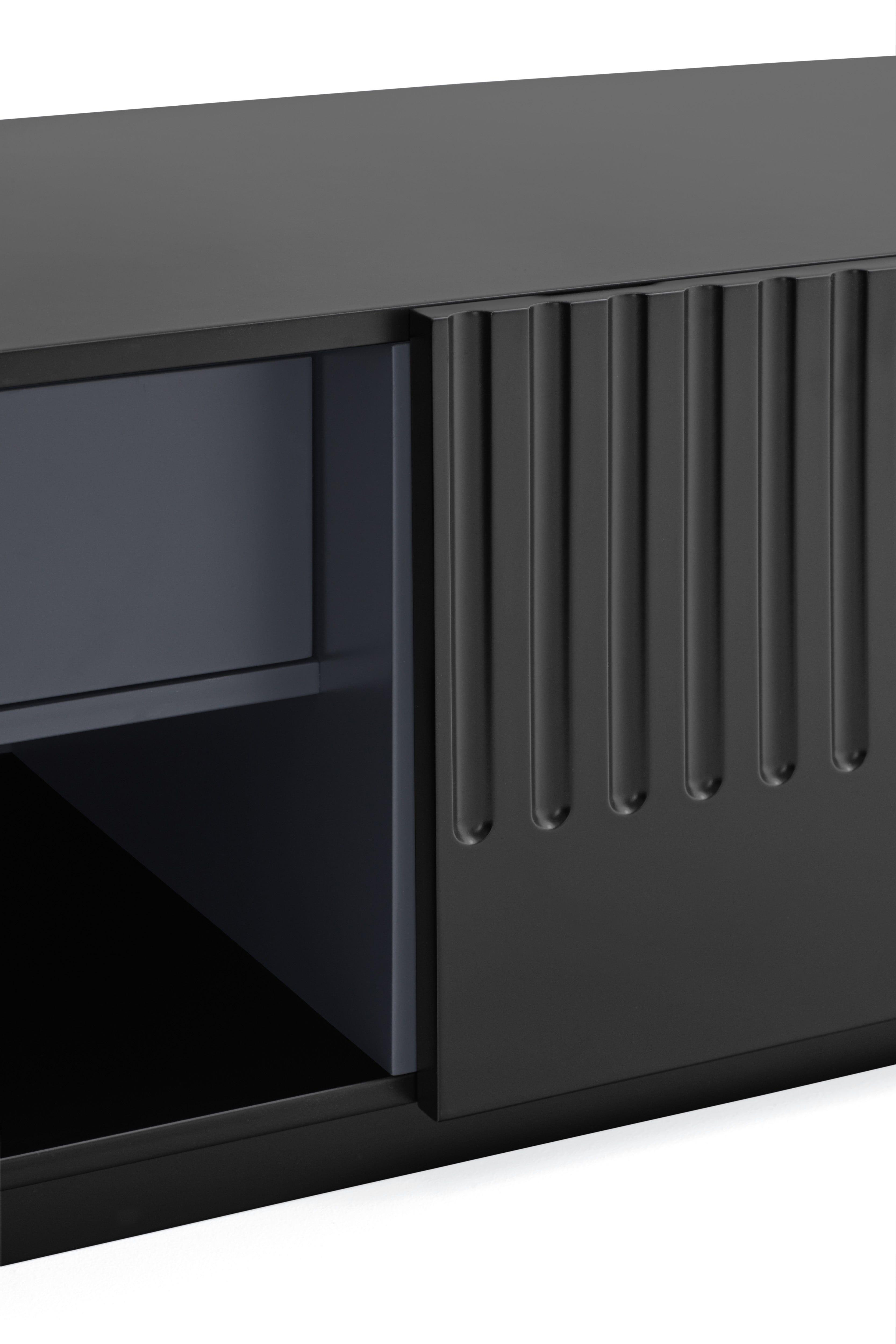 Szafka RTV DORIC czarny Teulat Eye on Design