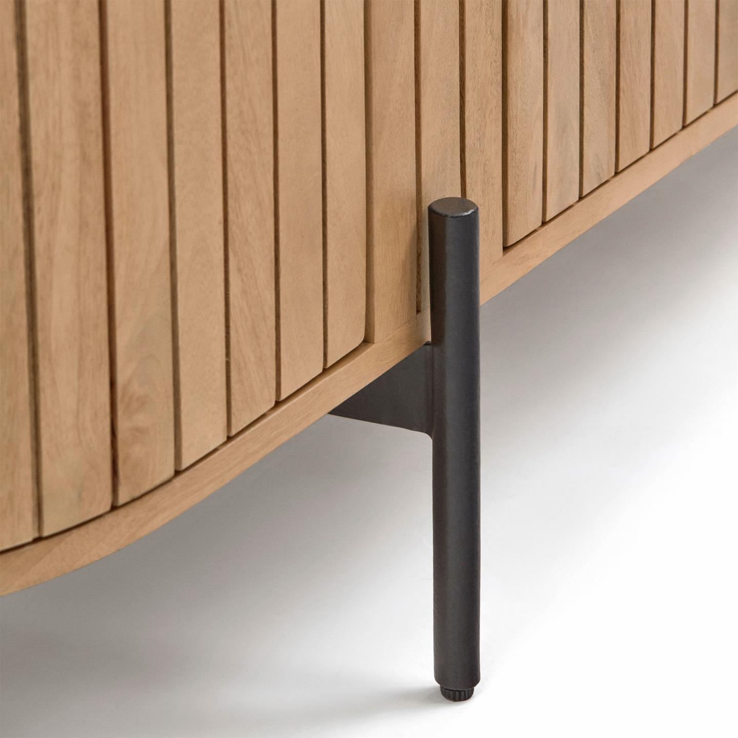 Szafka RTV LICIA lite drewno mango La Forma Eye on Design