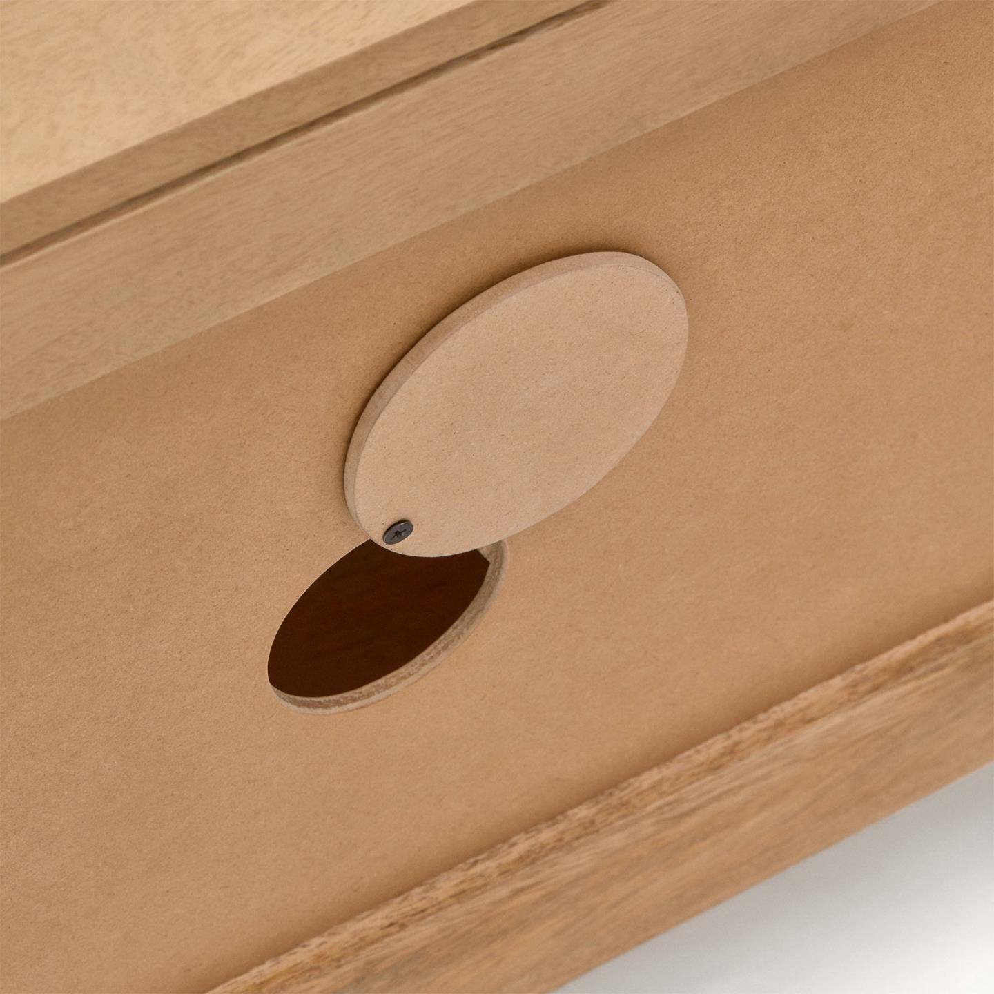 Szafka RTV LICIA lite drewno mango La Forma Eye on Design