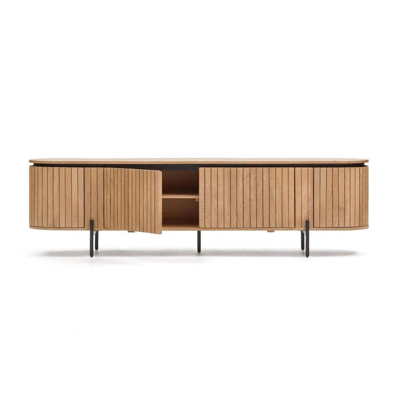 Szafka RTV LICIA lite drewno mango La Forma Eye on Design