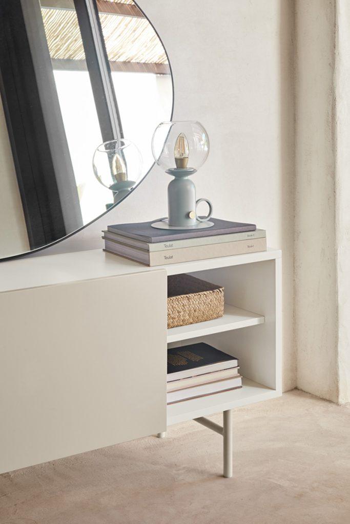 Szafka RTV NUBE beżowy Teulat Eye on Design