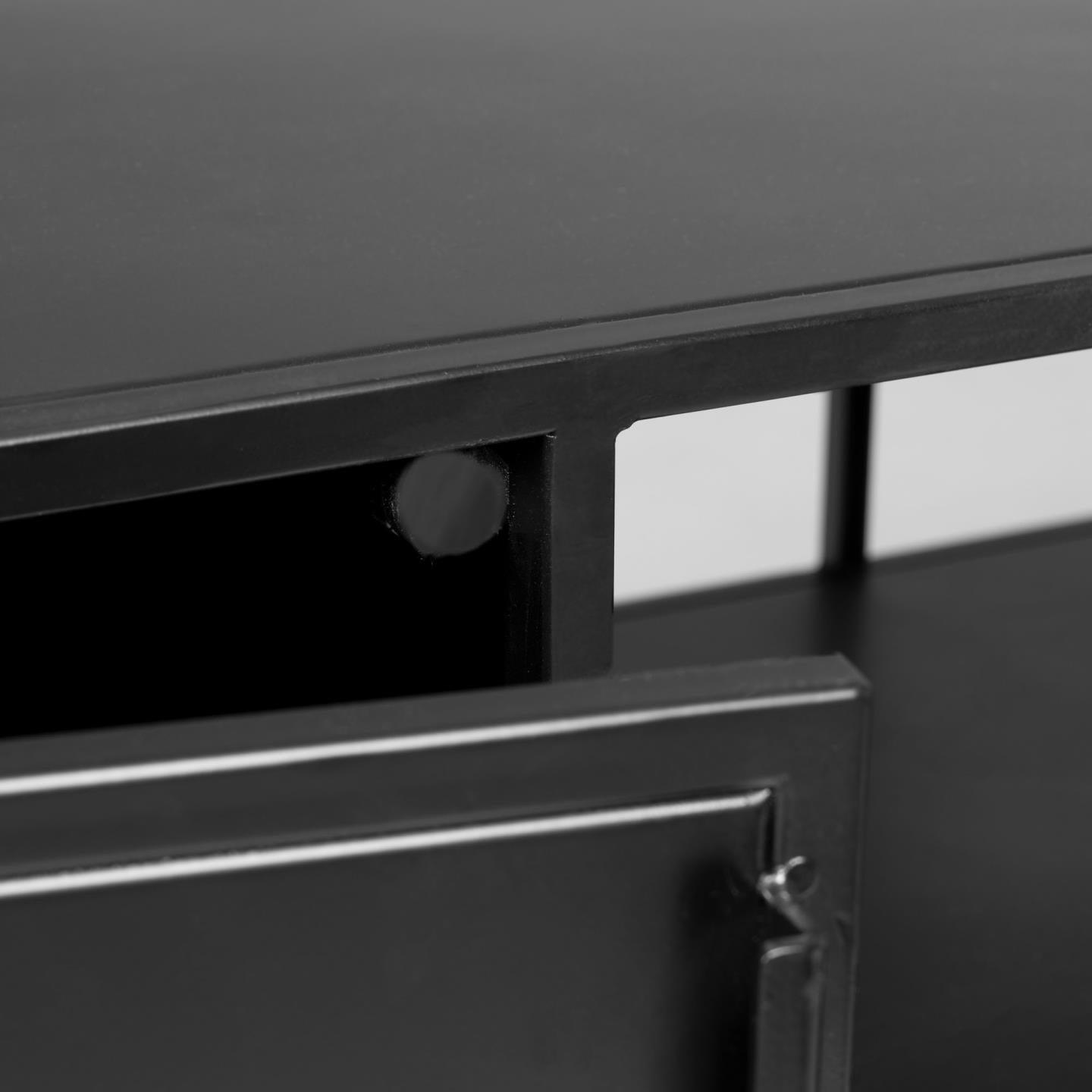 Szafka RTV SHANTAY czarny La Forma Eye on Design