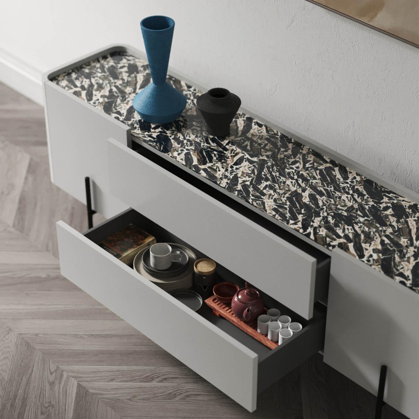 Szafka z szufladami CAILLOU żółty Liu Jo Living Eye on Design