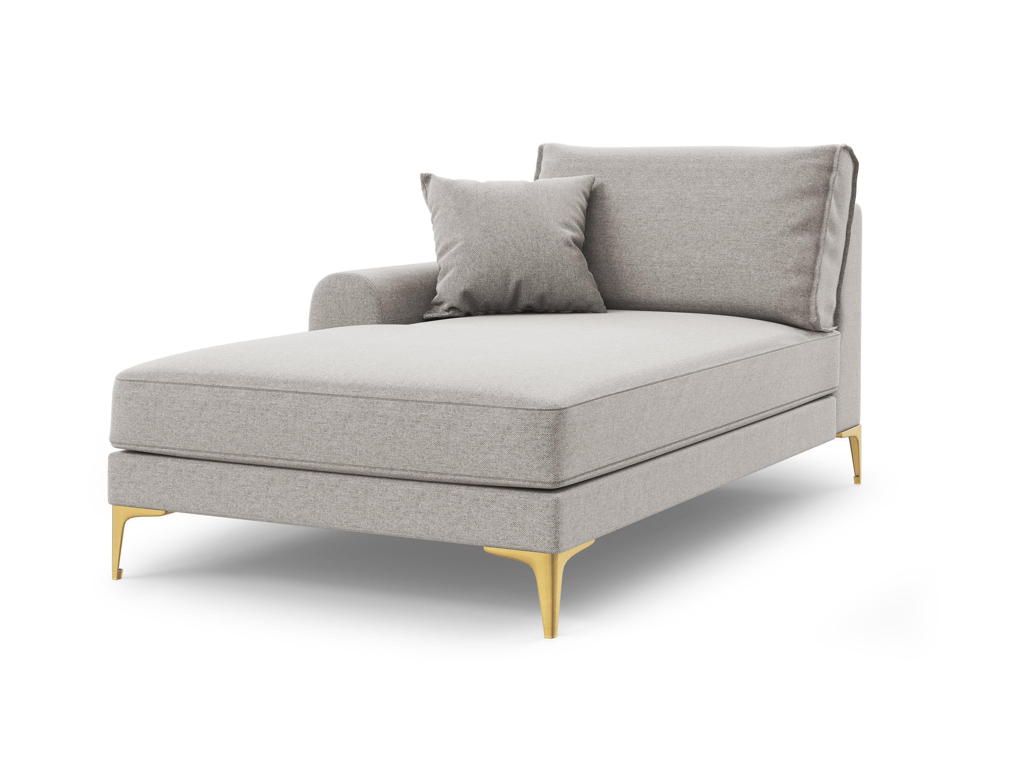 Szezlong lewostronny MADARA jasnoszary Mazzini Sofas Eye on Design