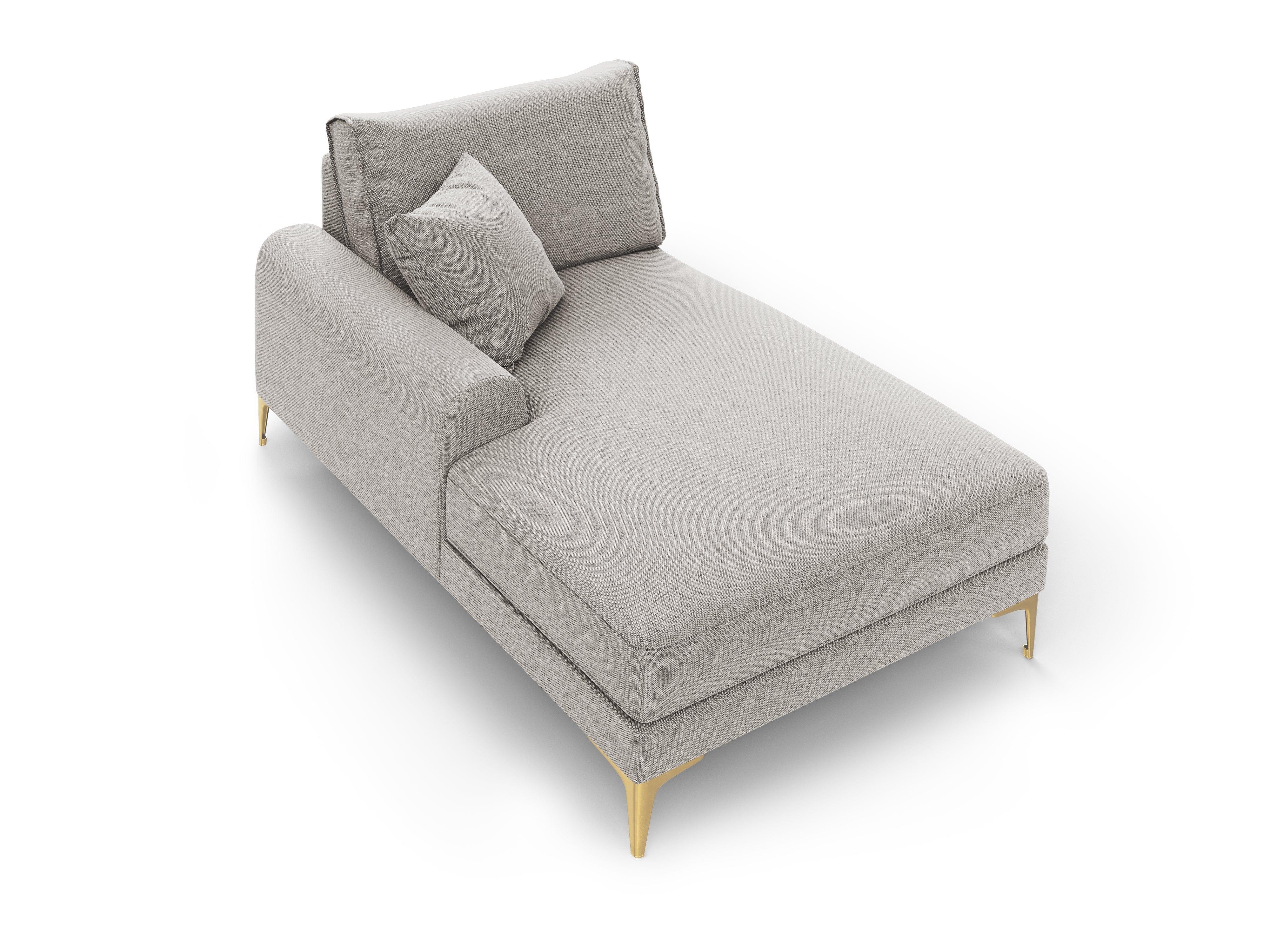 Szezlong lewostronny MADARA jasnoszary Mazzini Sofas Eye on Design