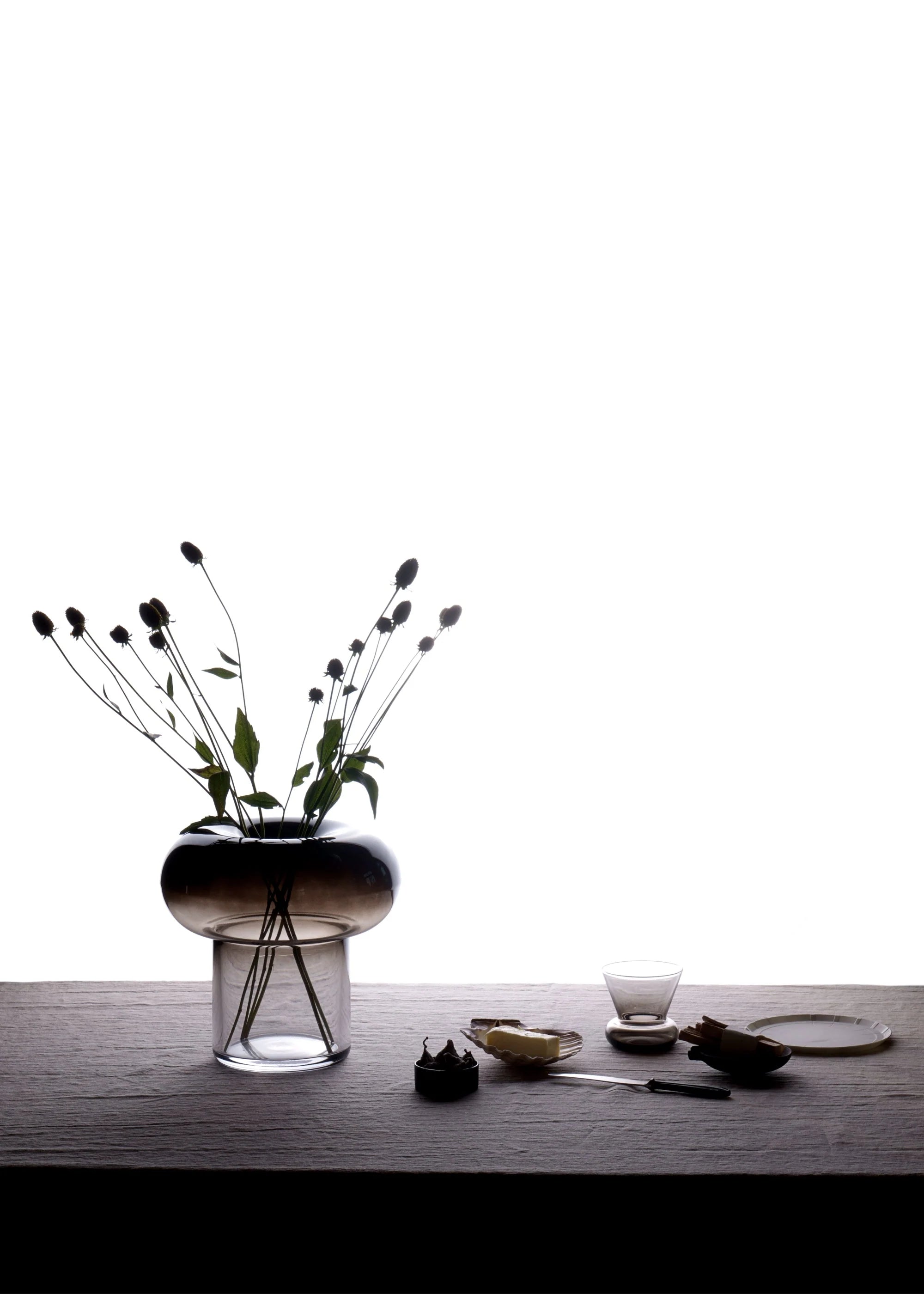 ORIO glass black blown glass