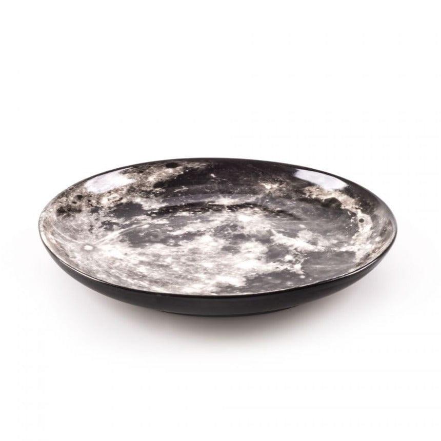 Taca COSMIC DINER MOON porcelanowy Seletti Eye on Design