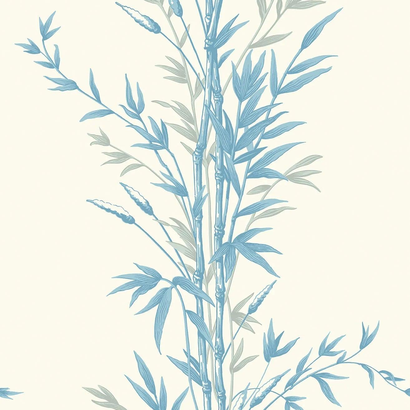 Tapeta ARCHIVE ANTHOLOGY - Bamboo niebieski na bieli Cole & Son Default Title Eye on Design