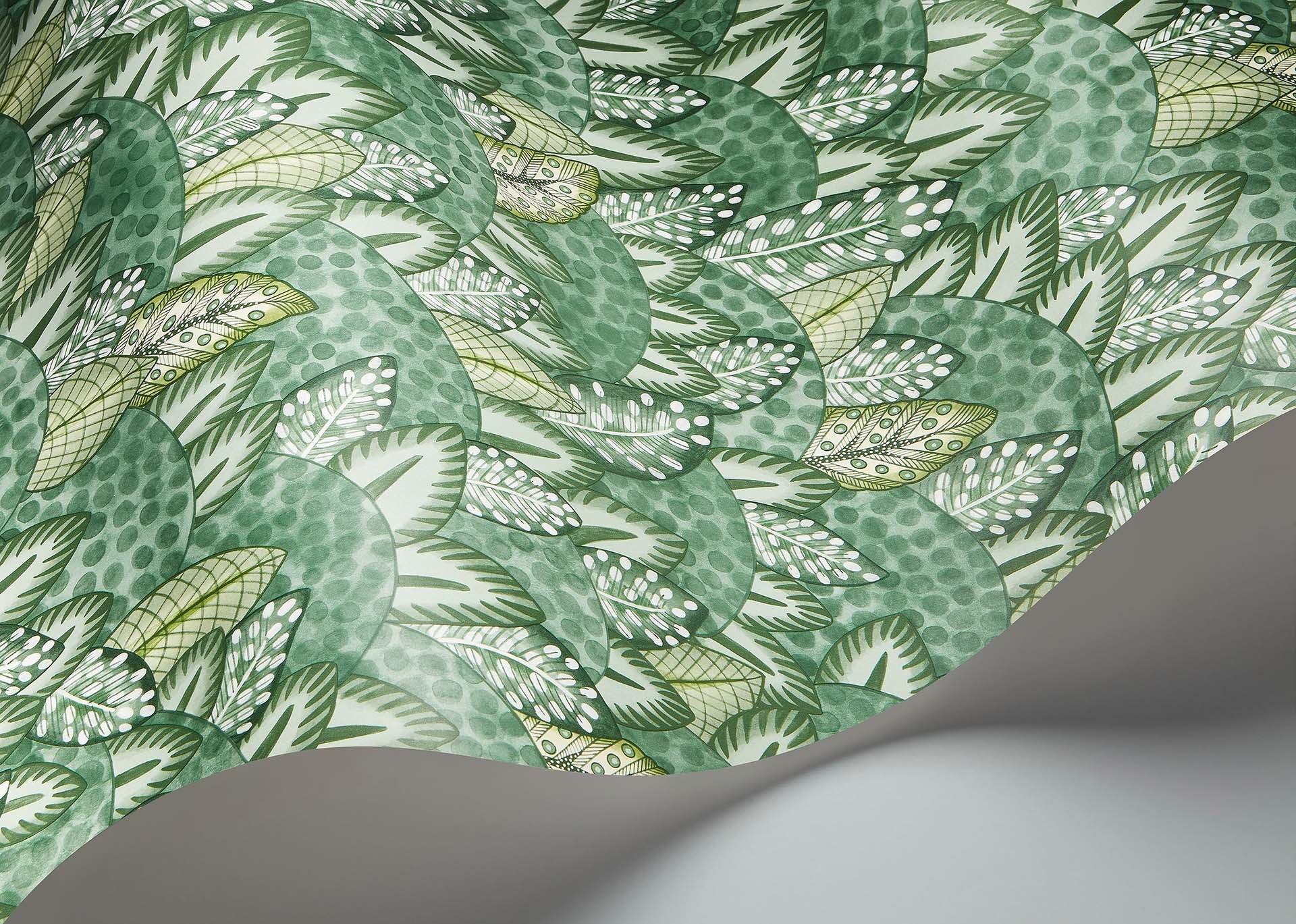 Tapeta ARDMORE JABULA - Zulu Terrain ciemny zielony Cole & Son Eye on Design