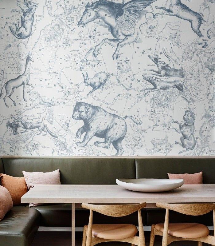 Tapeta ASTRAL BLUE Wallcolors Eye on Design