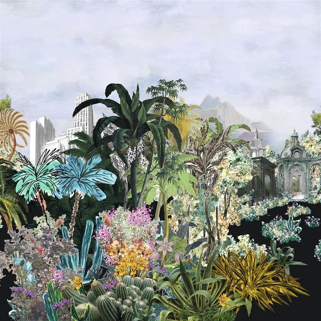 Tapeta BAGATELLE - REGLISSE szarobłękitny Christian Lacroix Eye on Design