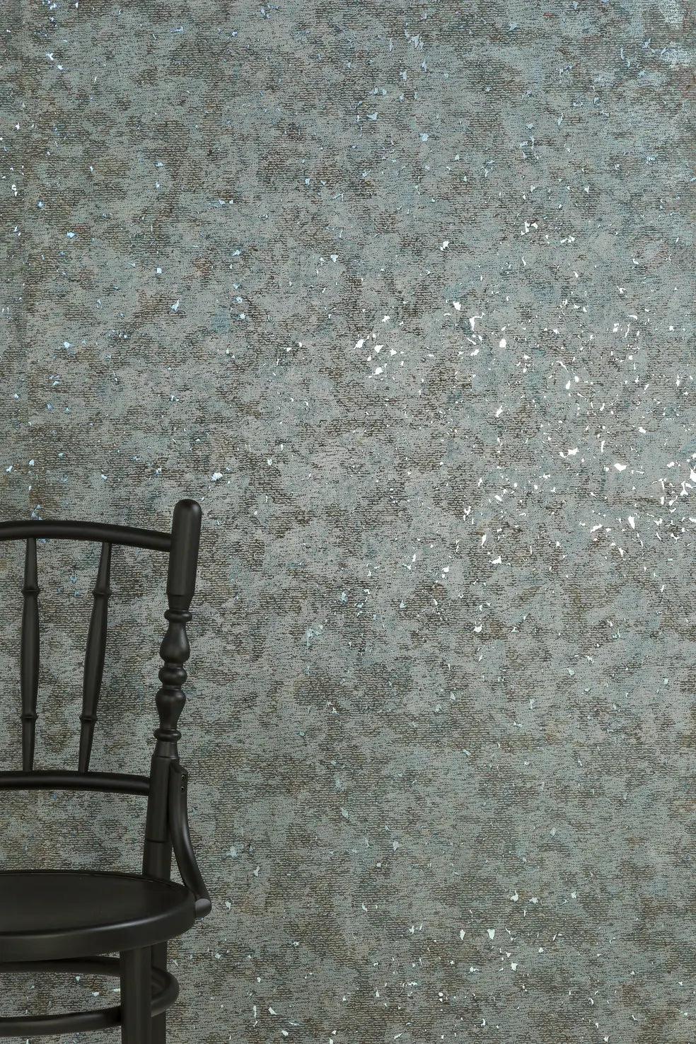 Tapeta BEARDED LEOPARD - FOSSIL GREY Arte Eye on Design