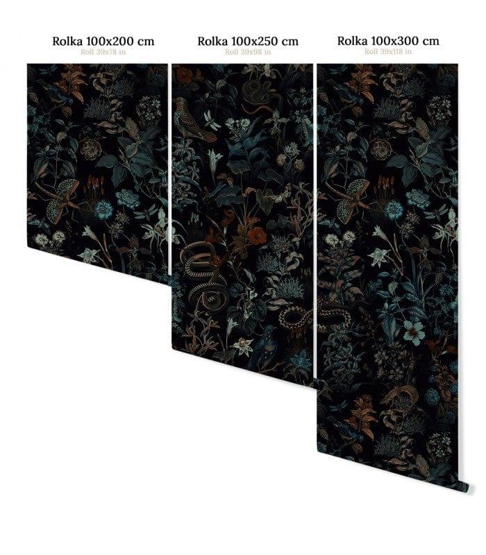 Tapeta BOTANIC BLACK Wallcolors Eye on Design