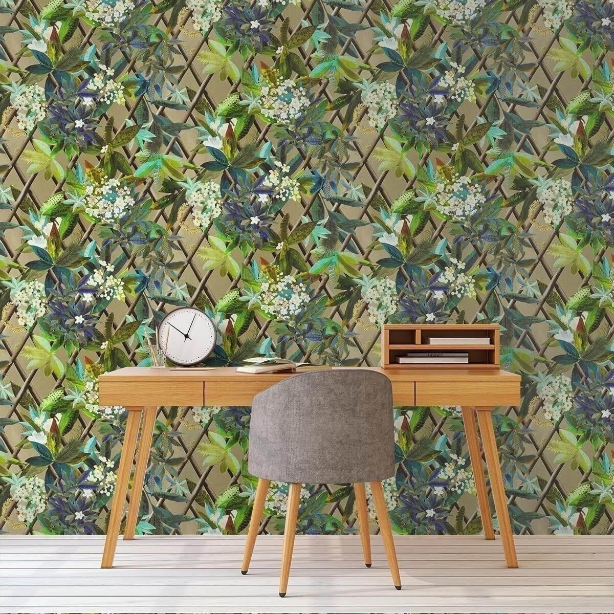 Tapeta CANOPY - ARGENT szary Christian Lacroix Eye on Design