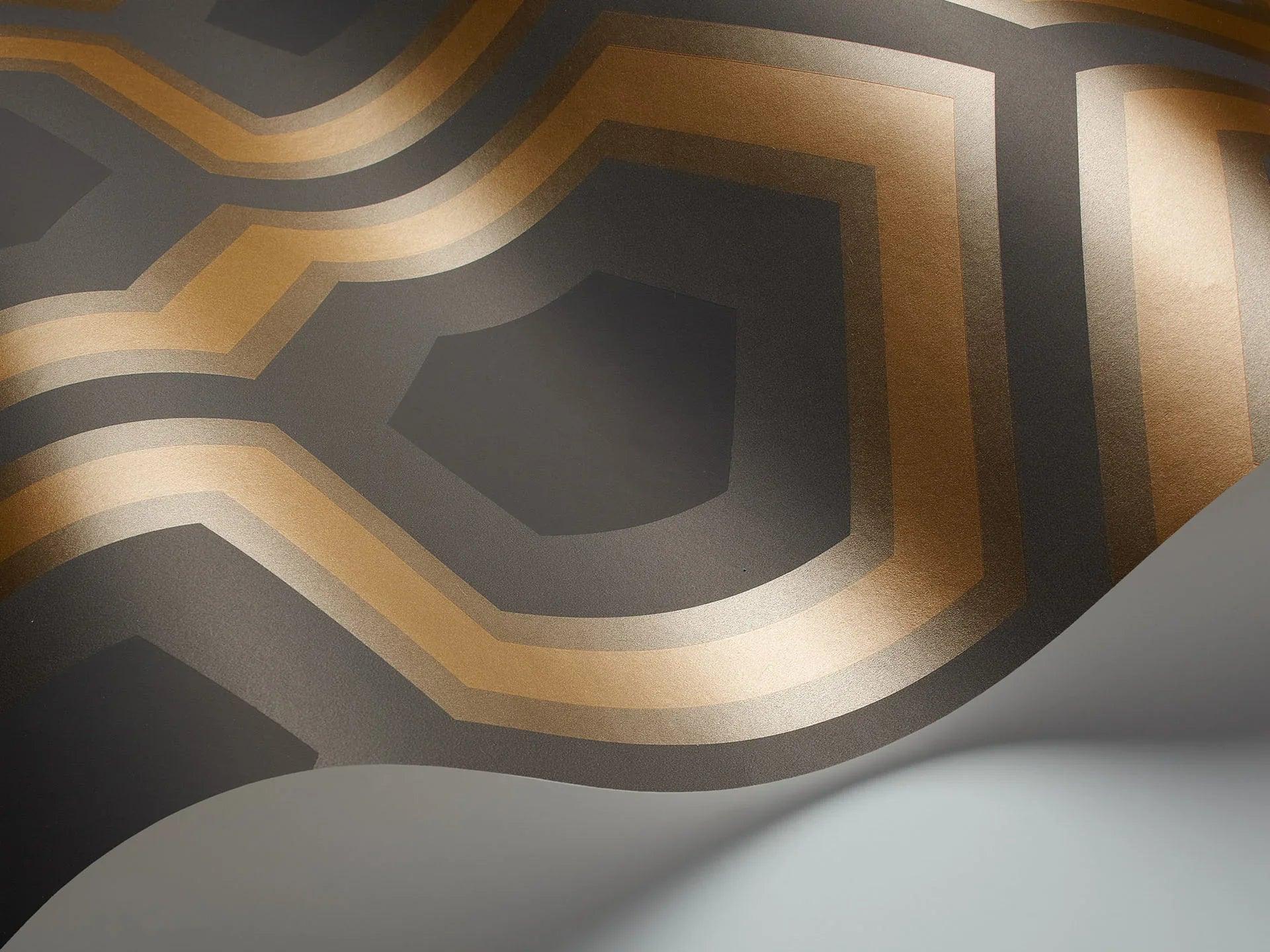 Tapeta CONTEMPORARY COLLECTION - Hicks' Grand brązowy Cole & Son Eye on Design