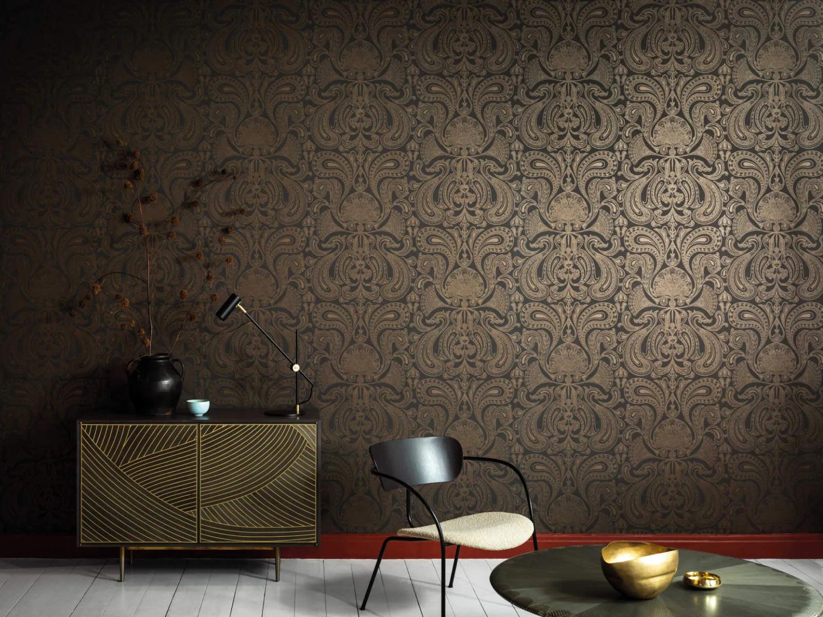 Tapeta CONTEMPORARY RESTYLED - Malabar brązowy Cole & Son Eye on Design