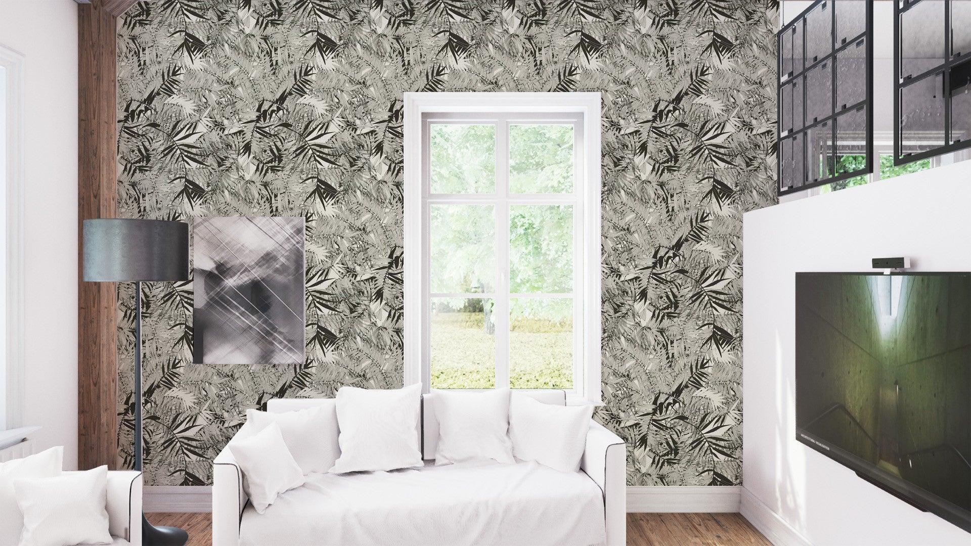 Tapeta EDEN ROC - NACRE szary Christian Lacroix Eye on Design