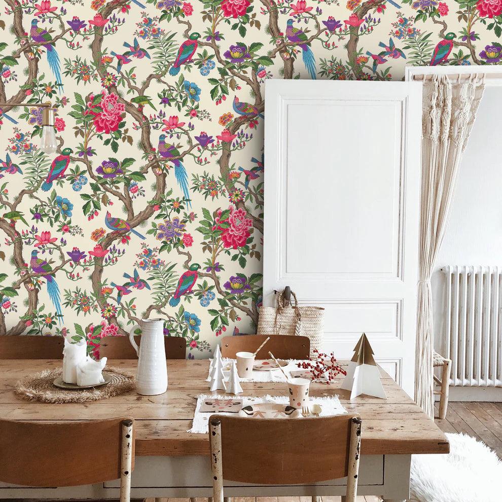 Tapeta FOLIE - Fontainebleau kremowy Cole & Son Eye on Design