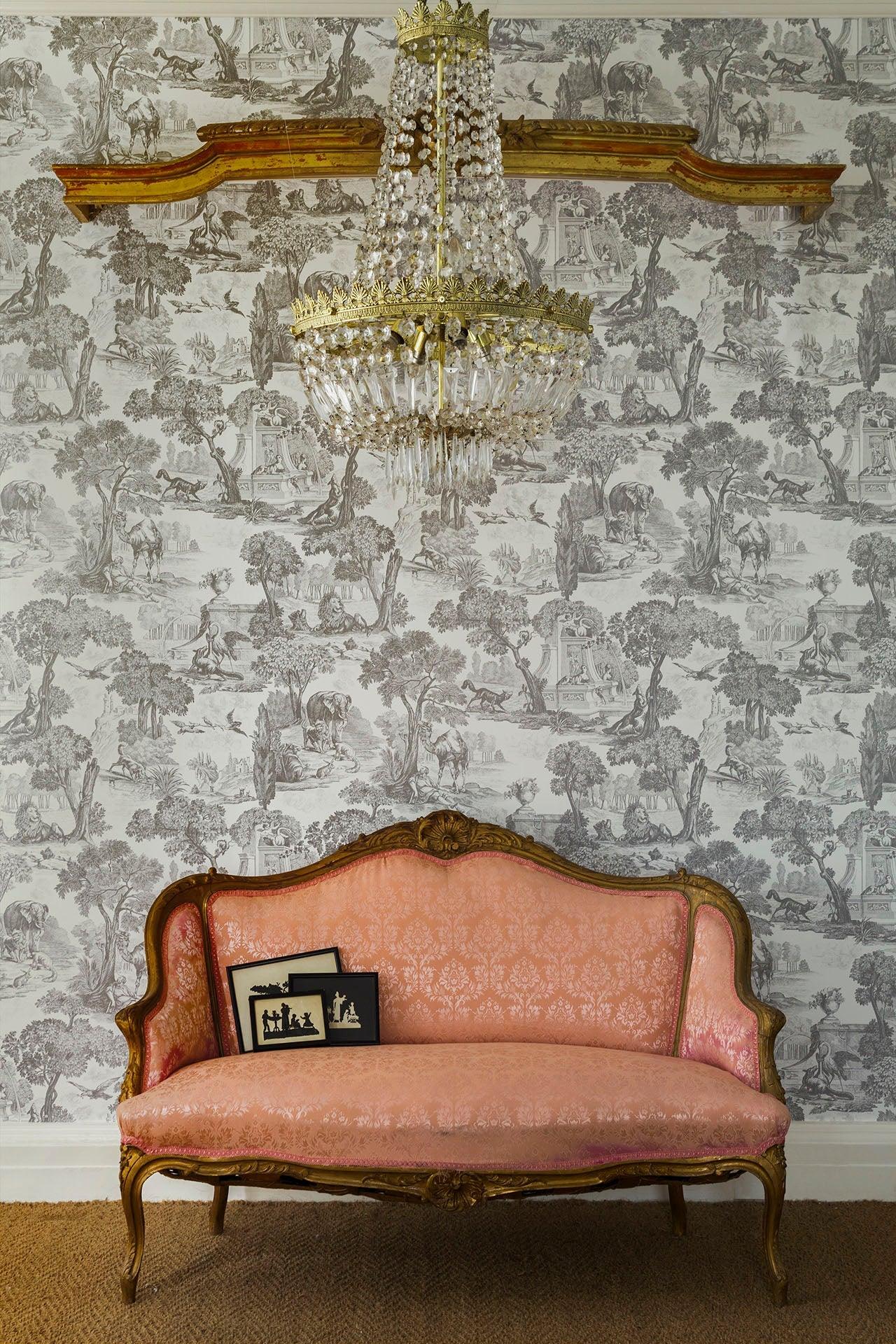 Tapeta FOLIE - Versailles biały Cole & Son Eye on Design