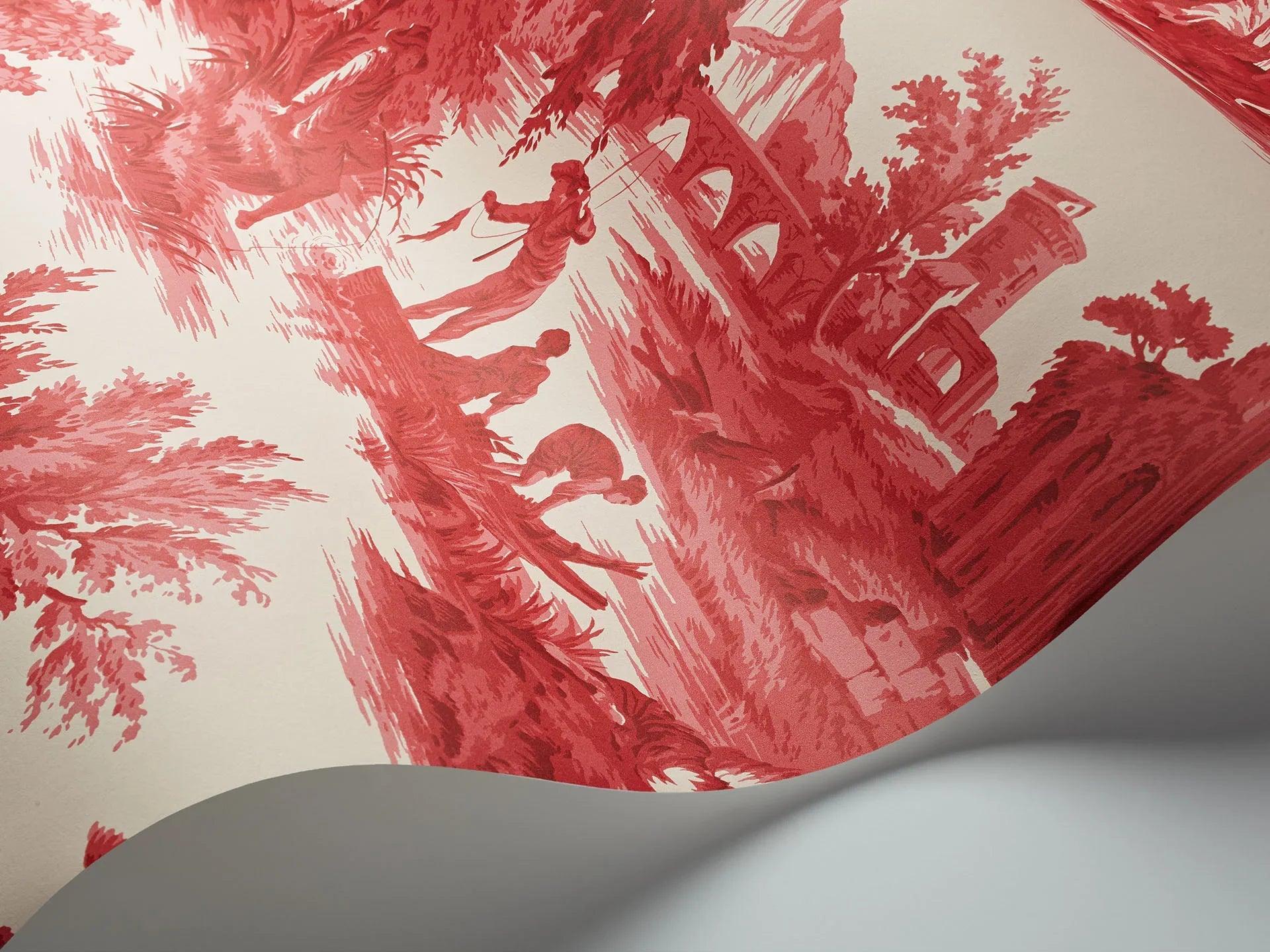 Tapeta FOLIE - Villandry czerwony Cole & Son Eye on Design
