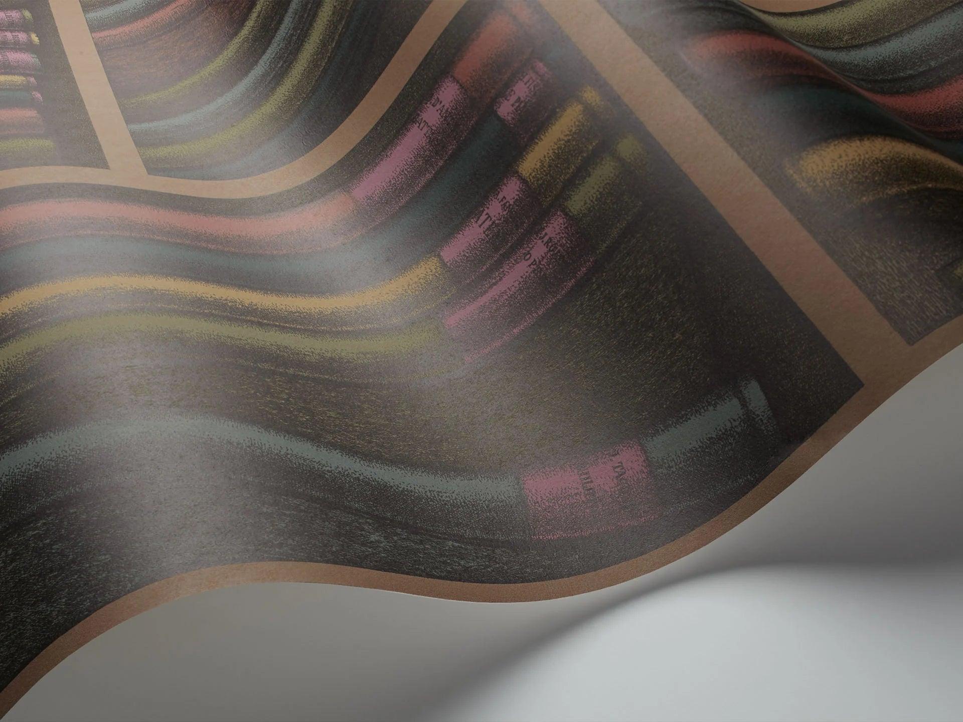 Tapeta FORNASETTI - Ex Libris wielobarwny Cole & Son Eye on Design