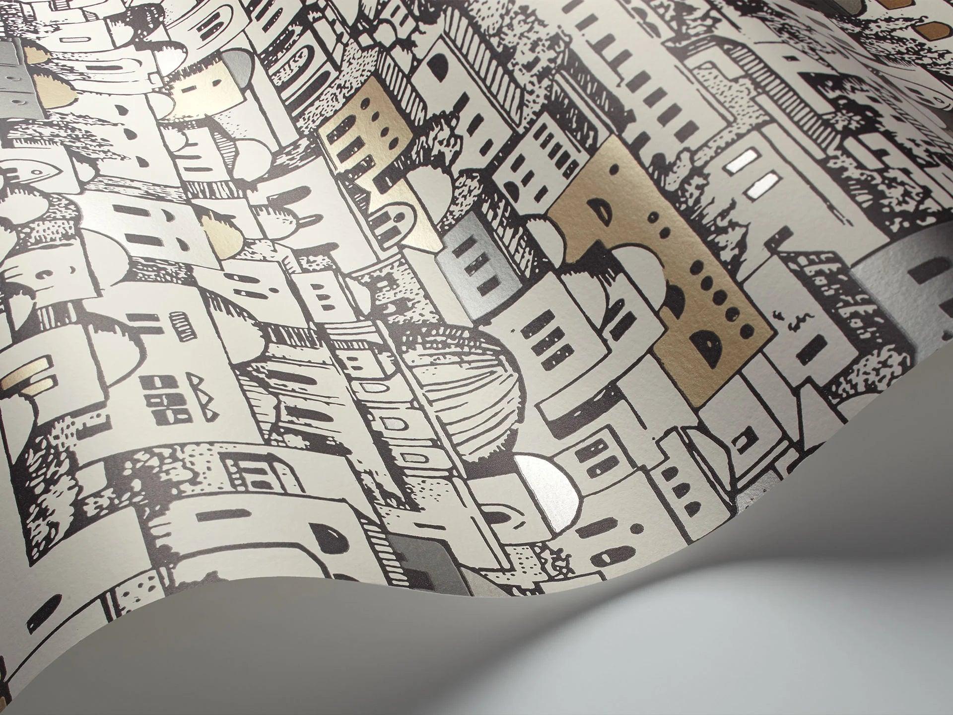 Tapeta FORNASETTI - Mediterranea biały Cole & Son Eye on Design