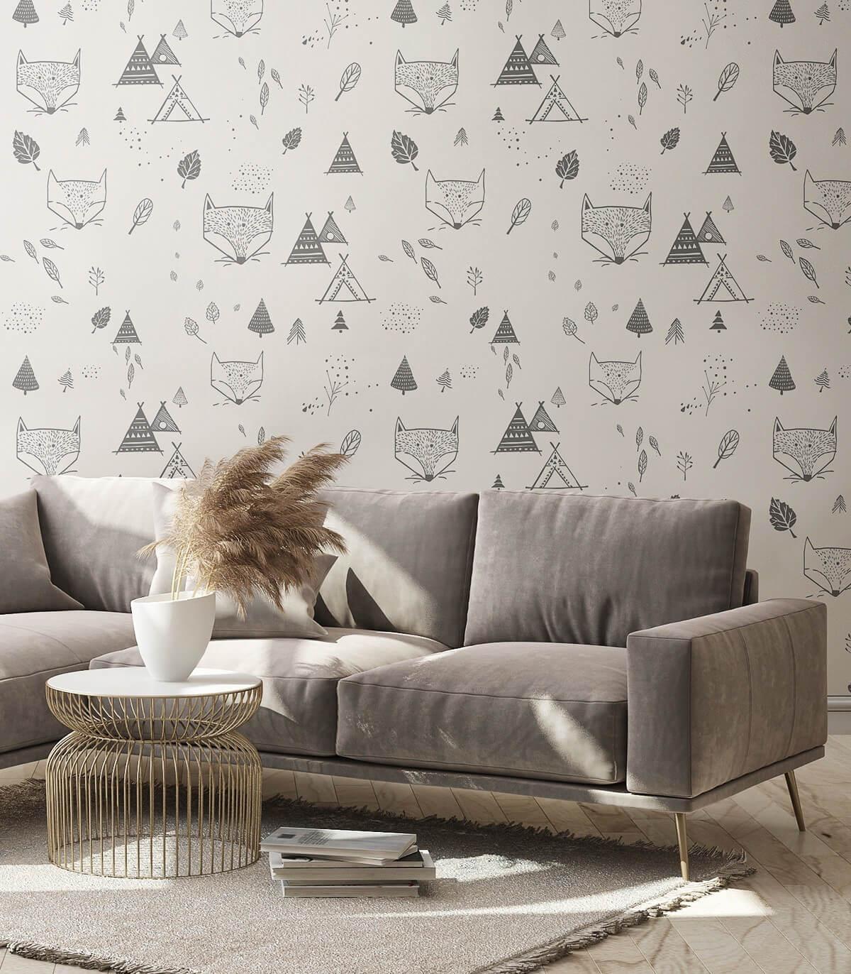 Tapeta FOX ADVENTURE Wallcolors Eye on Design