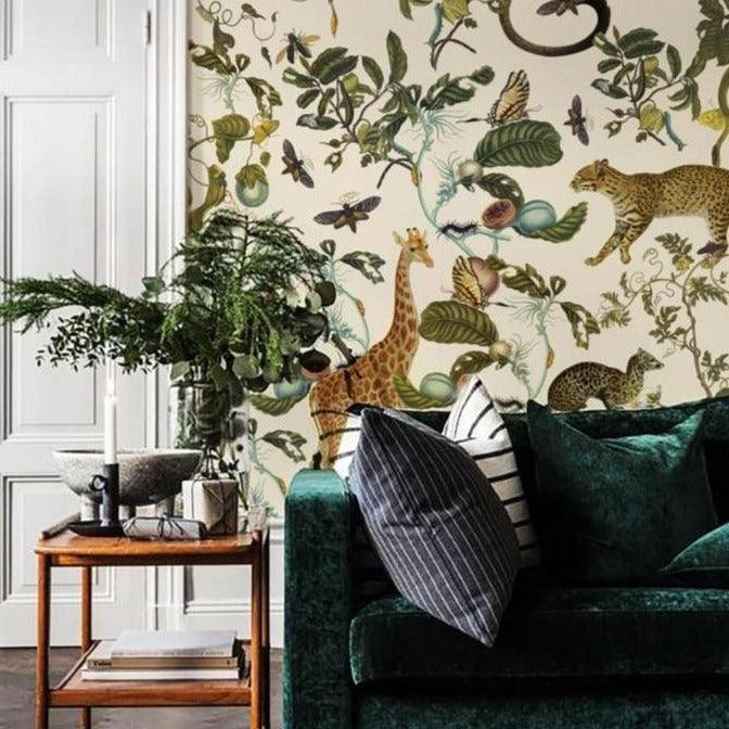 Tapeta FUNNY JUNGLE Wallcolors Eye on Design