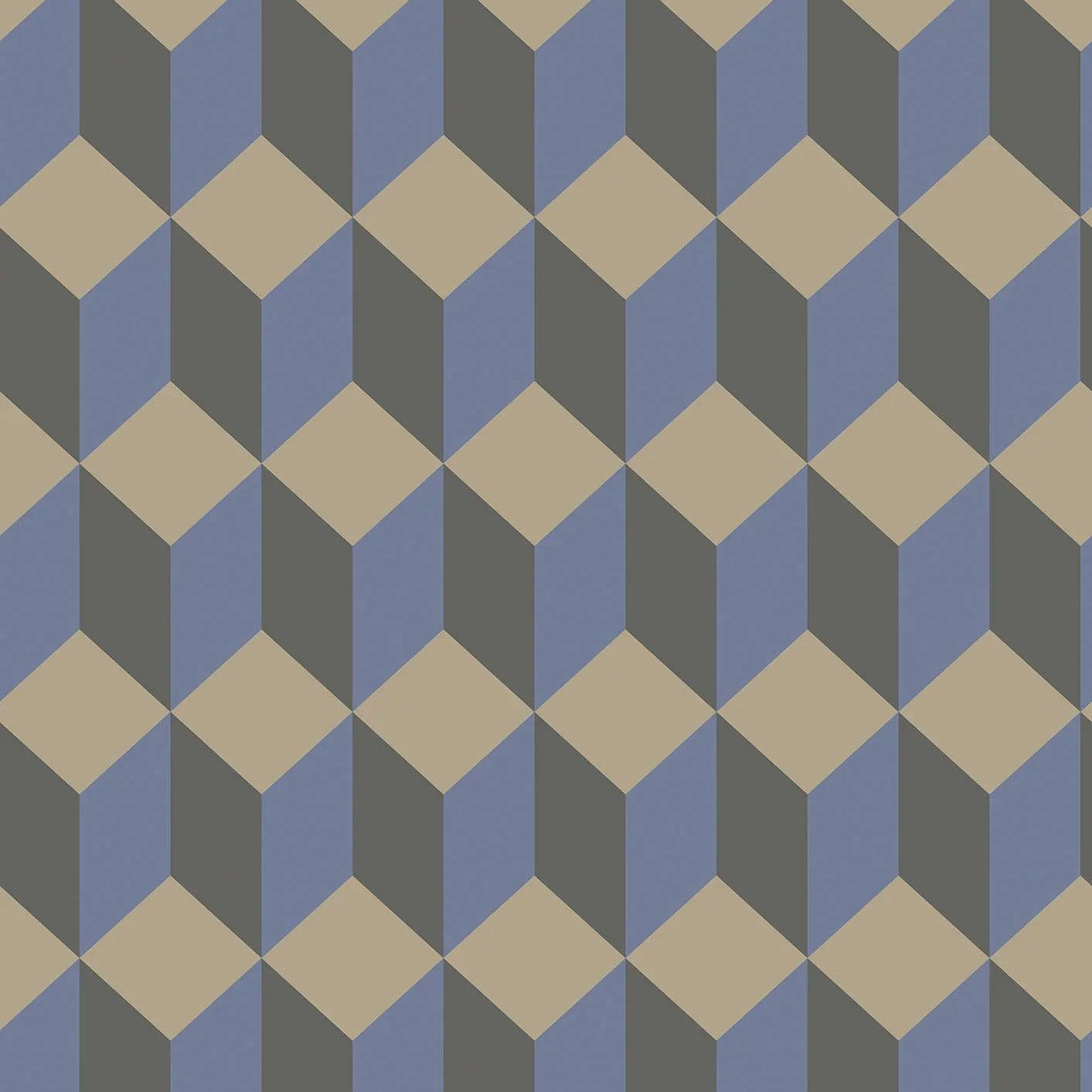 Tapeta GEOMETRIC II - Delano niebieski Cole & Son Eye on Design