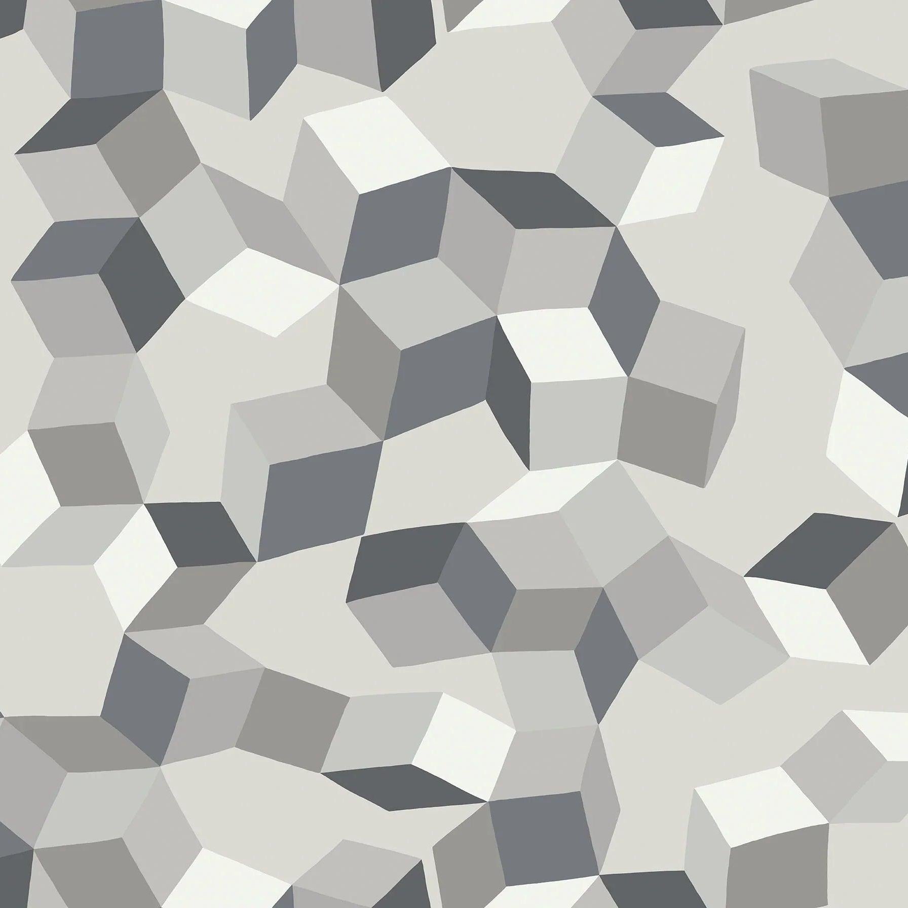 Tapeta GEOMETRIC II - Puzzle jasnoszary Cole & Son Default Title Eye on Design