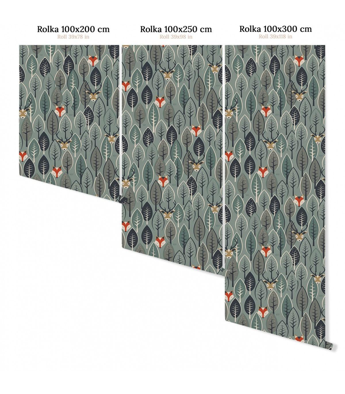 Tapeta HIDDEN DEERS Wallcolors Eye on Design
