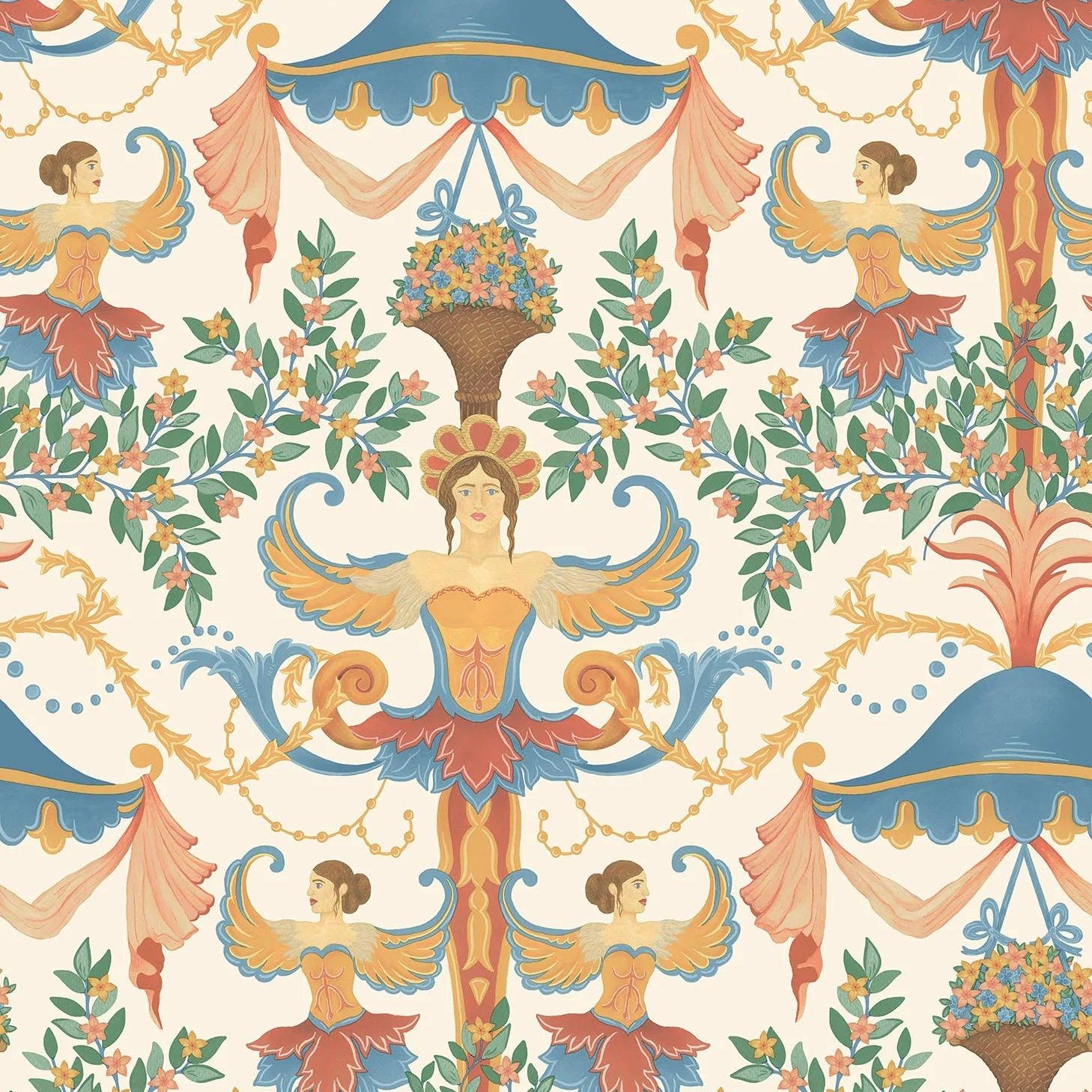 Tapeta HRP GREAT MASTERS - Chamber Angels kremowy Cole & Son Default Title Eye on Design