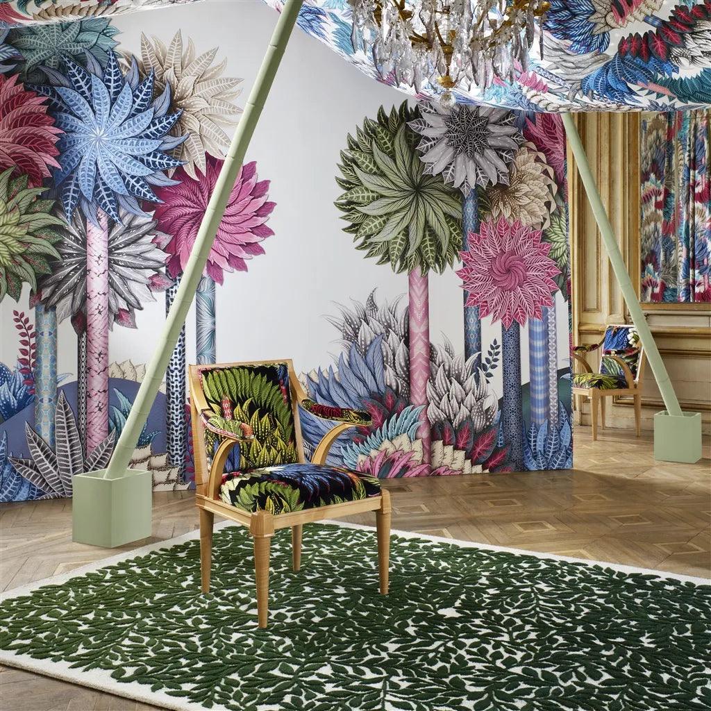 Tapeta INHOTIM PARK AZUR biały – Christian Lacroix