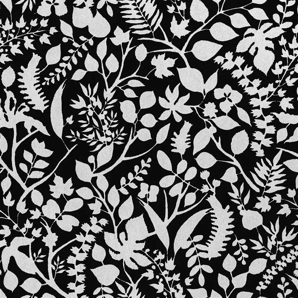 Tapeta L EDEN SOFT ARGENT czarny z białym – Christian Lacroix
