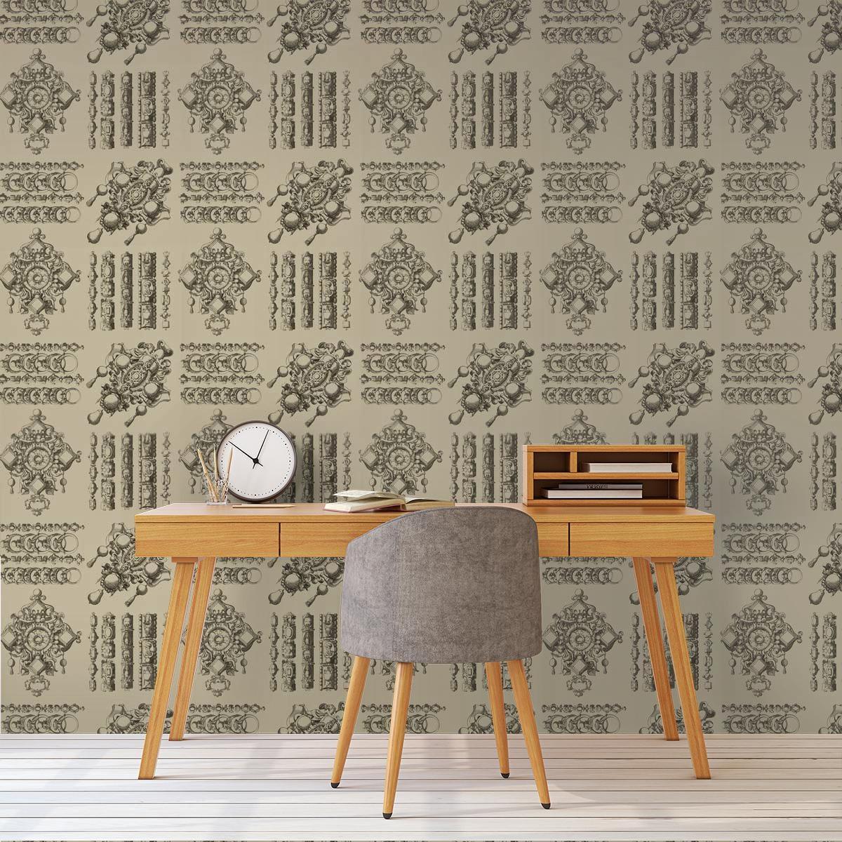 Tapeta LA MAIN AU COLLET - GALET kremowy Christian Lacroix Eye on Design