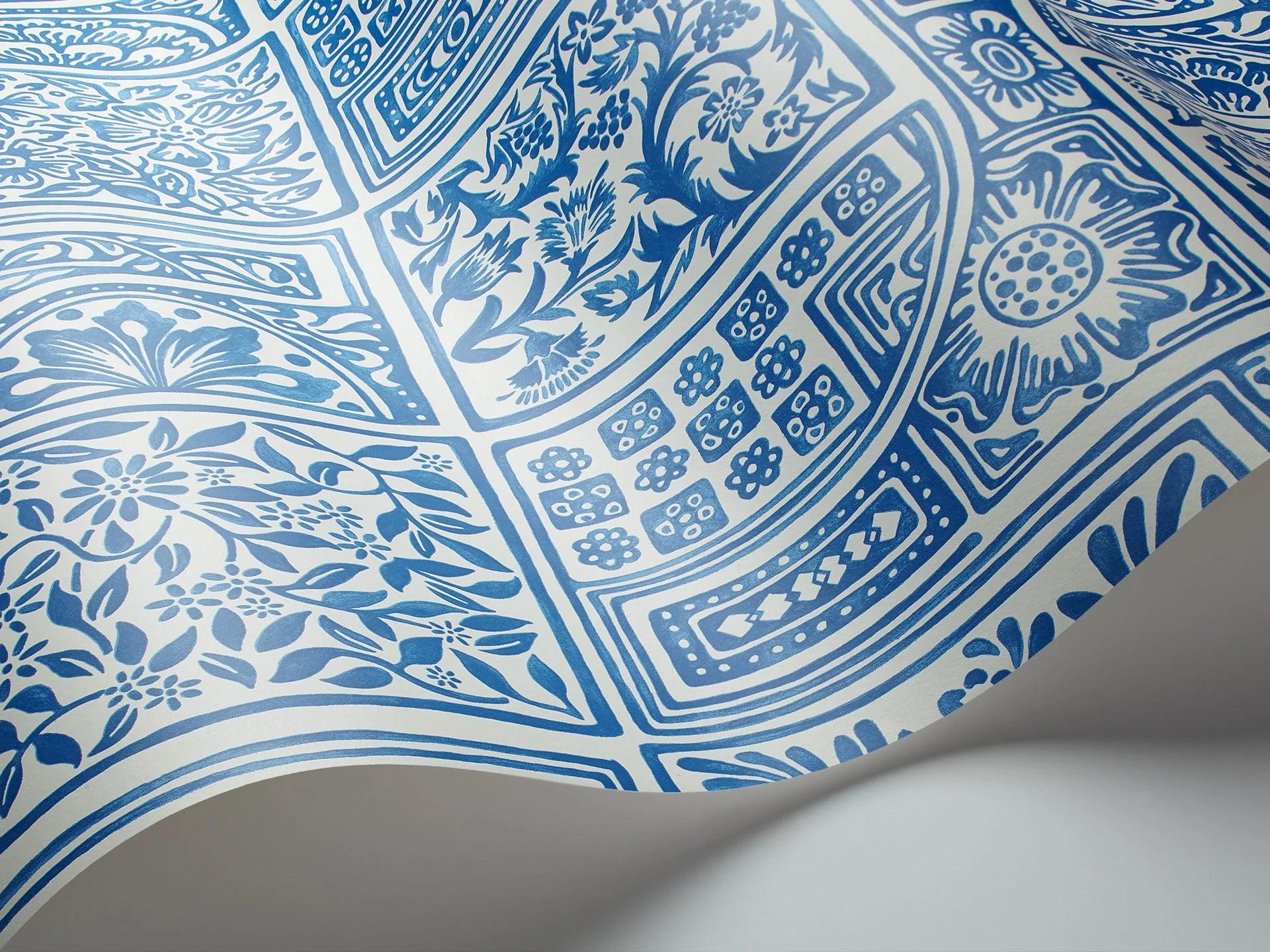 Tapeta MARIINSKY DAMASK - Bellini niebieski Cole & Son Eye on Design