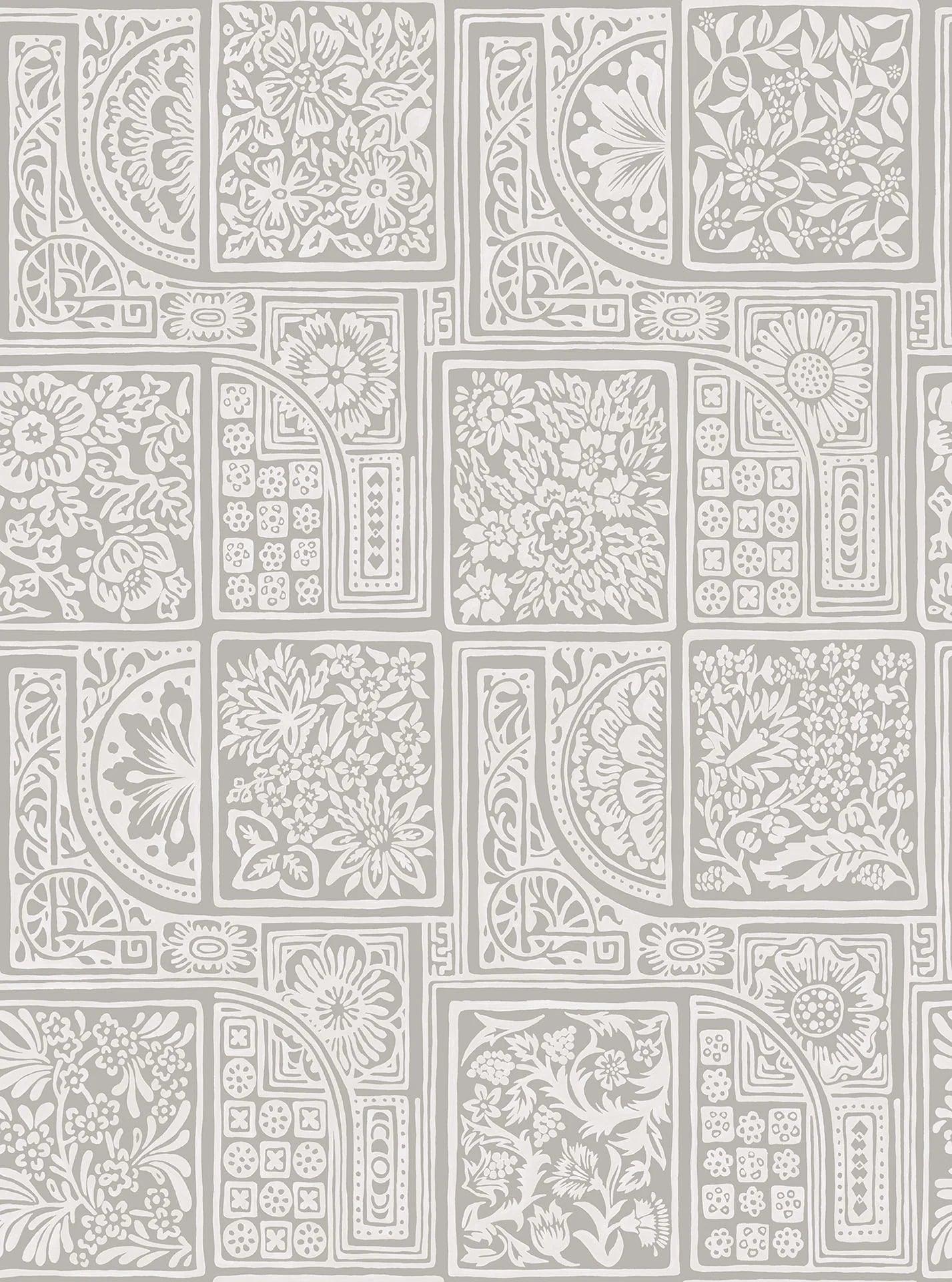 Tapeta MARIINSKY DAMASK - Bellini szary Cole & Son Eye on Design